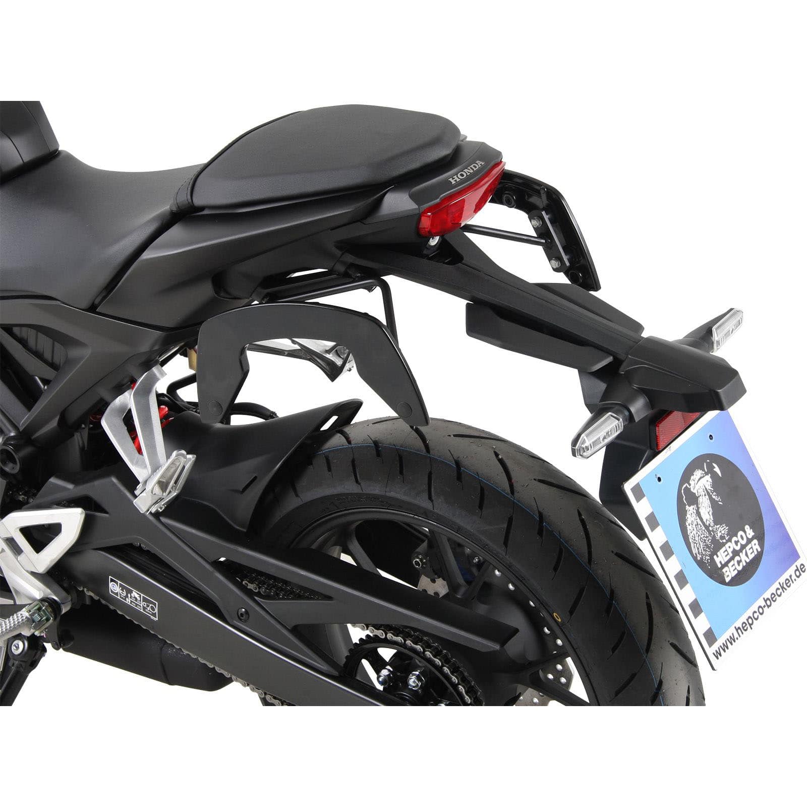 Hepco & Becker Seitentaschenhalter C-Bow schwarz für Honda CB 125 R 2025- - Motorradzubehör - Motorradgepäck