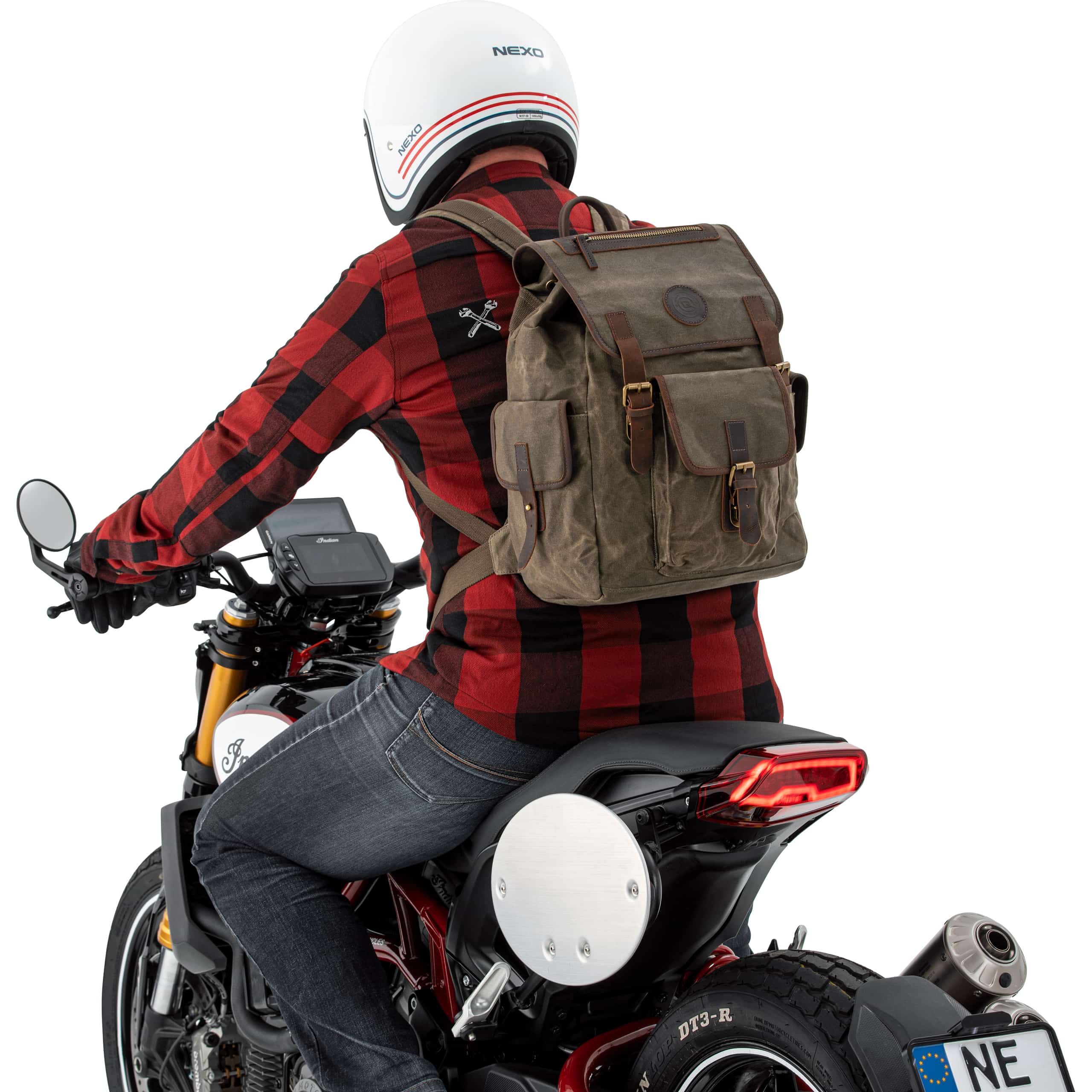 QBag-Rucksack Canvas Retro II 20 Liter Stauraum-5734201190011042