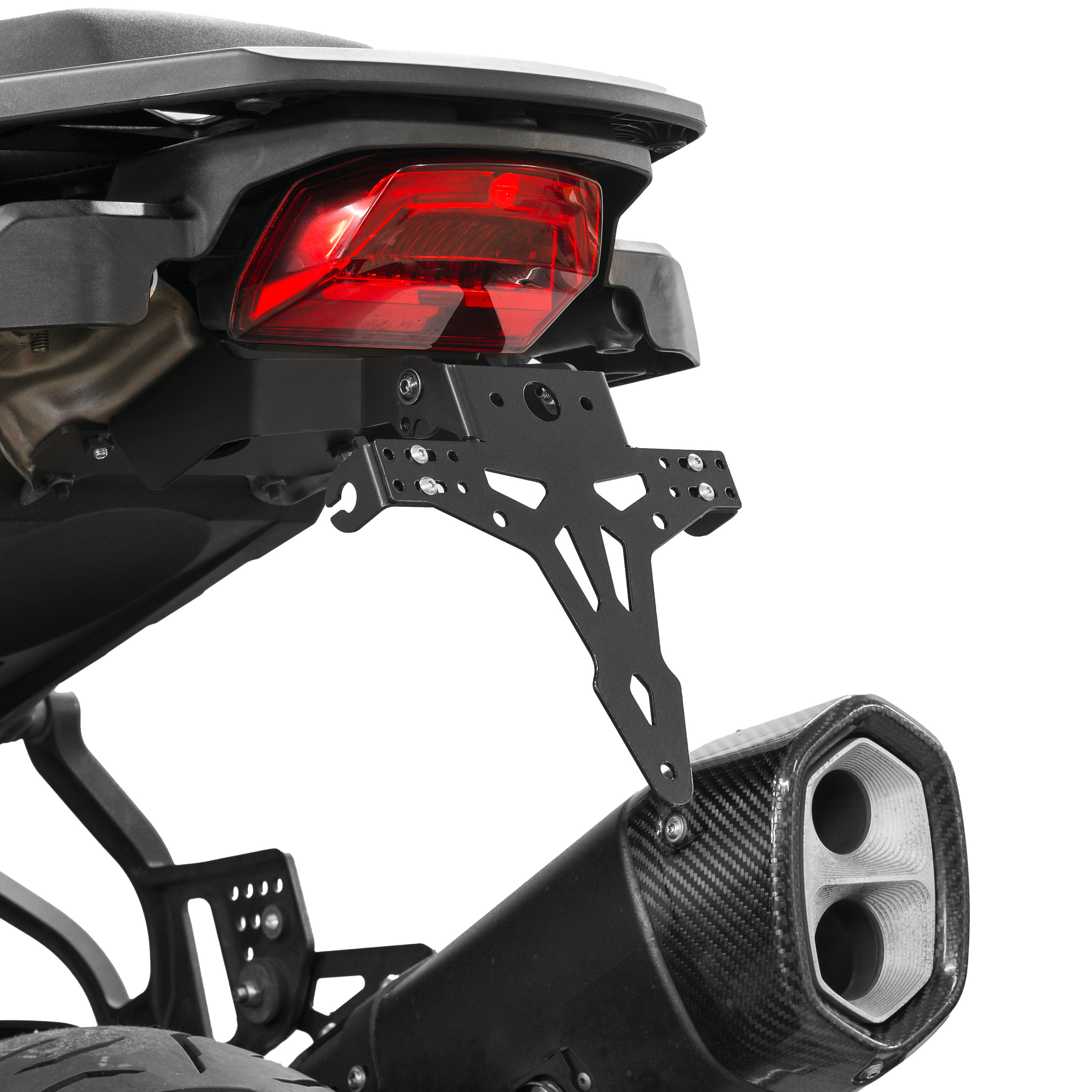 Hashiru Kennzeichenhalter für Harley Davidson Pan America 1250 - Motorradteile & Ersatzteile - Anbauteile