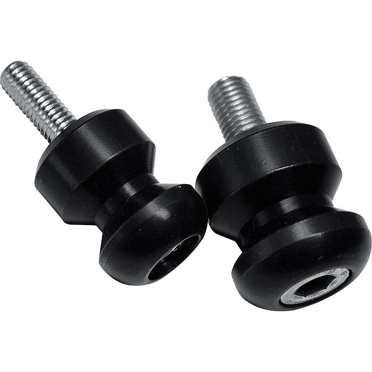 Kern-Stabi Pad Adapterrollen Paar M10x1.25/M10x1.5 schwarz - Motorradzubehör - Aufbockvorrichtungen
