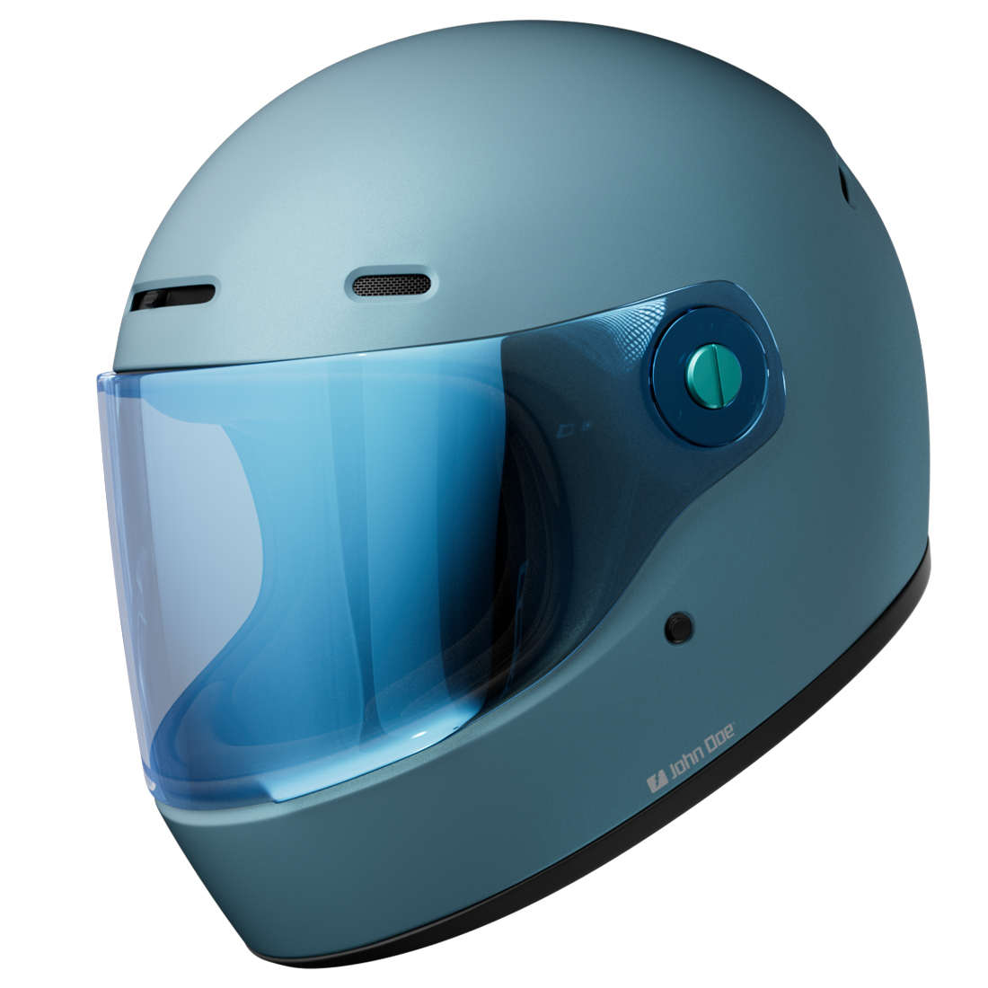 John Doe-JD/ONE Helmet Frozen Steel Blue L-0001332999034010