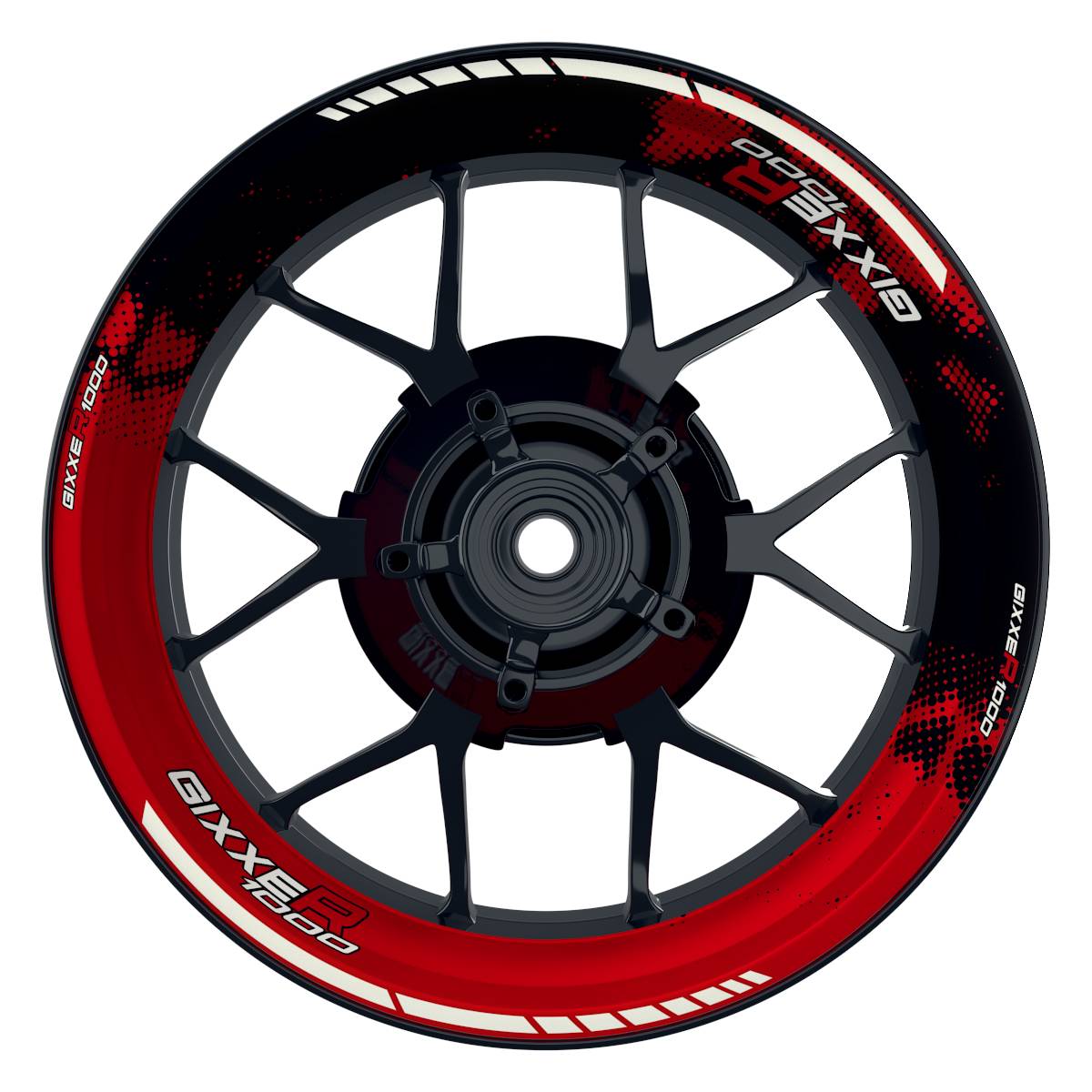 One-Wheel-Felgenaufkleber GSXR Gixxer 1000 DOTS-0000239125002001