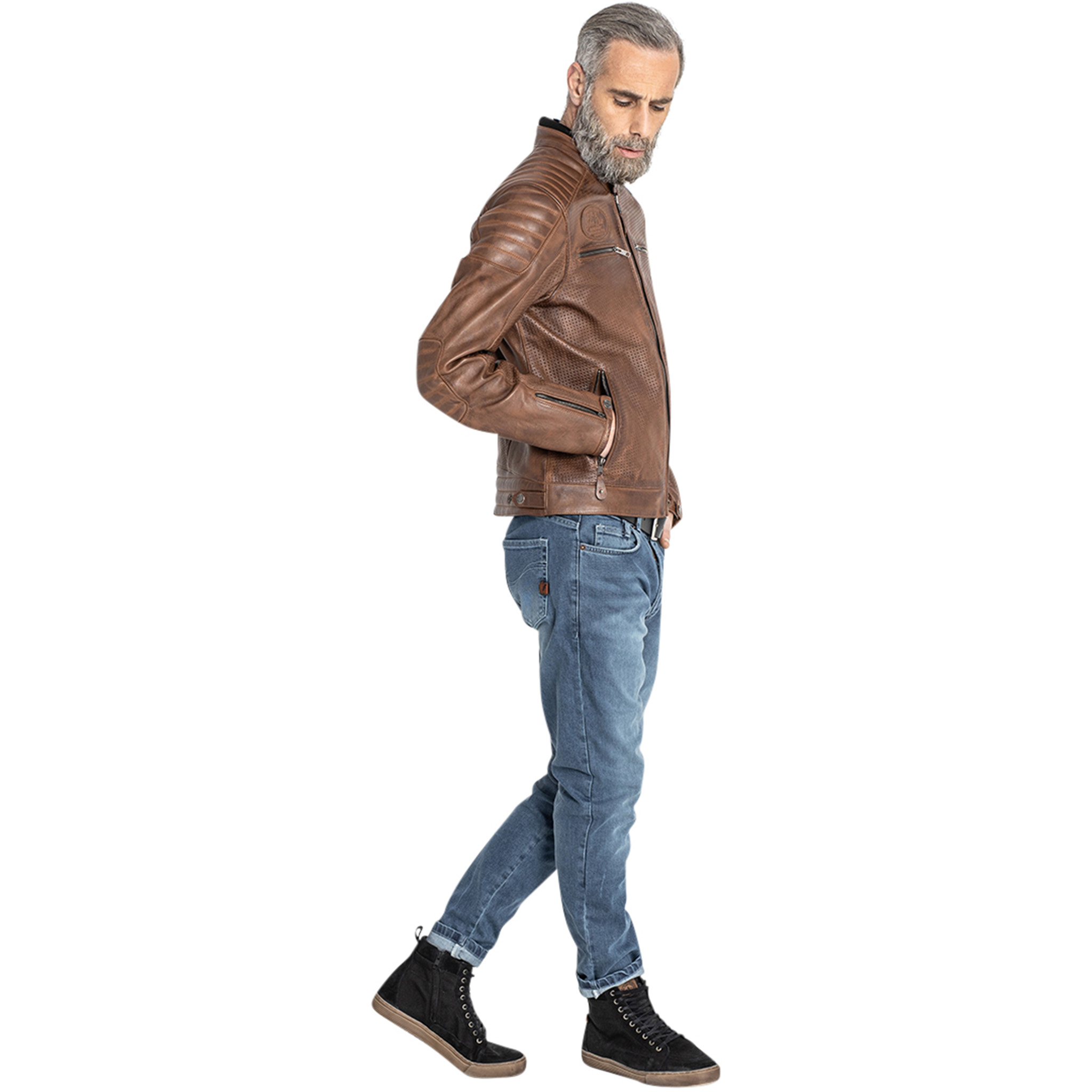John Doe-Storm Lederjacke  tobacco 5XL-1000181999039015