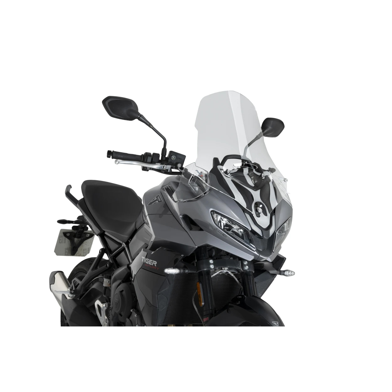 Puig Verkleidungsscheibe Touren klar für Triumph Tiger Sport 800 - Motorradteile & Ersatzteile - Verkleidungen & Abdeckungen
