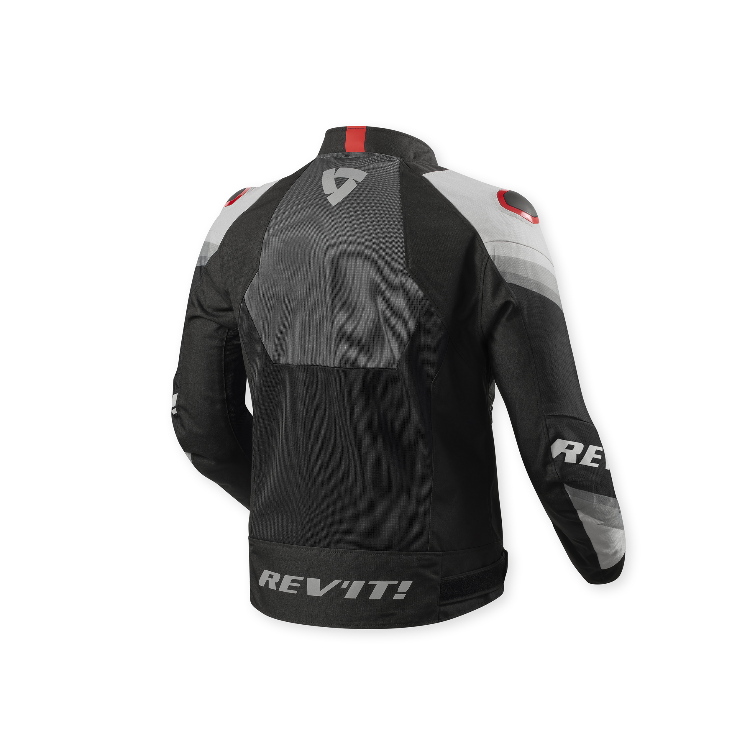 REV'IT!-Quantum 3 Air Textiljacke grau/rot M-0000788999082009