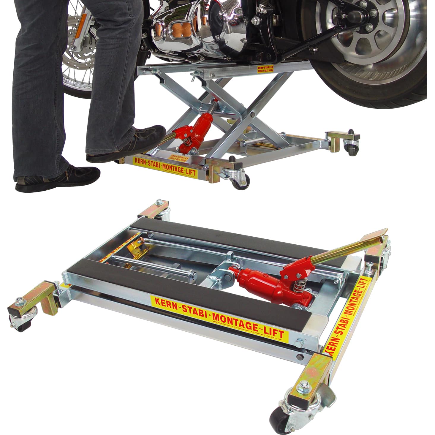Kern-Stabi-X5 Hebetisch X5H1N bis 500 Kg mit Radsatz 360°-5703091000000282