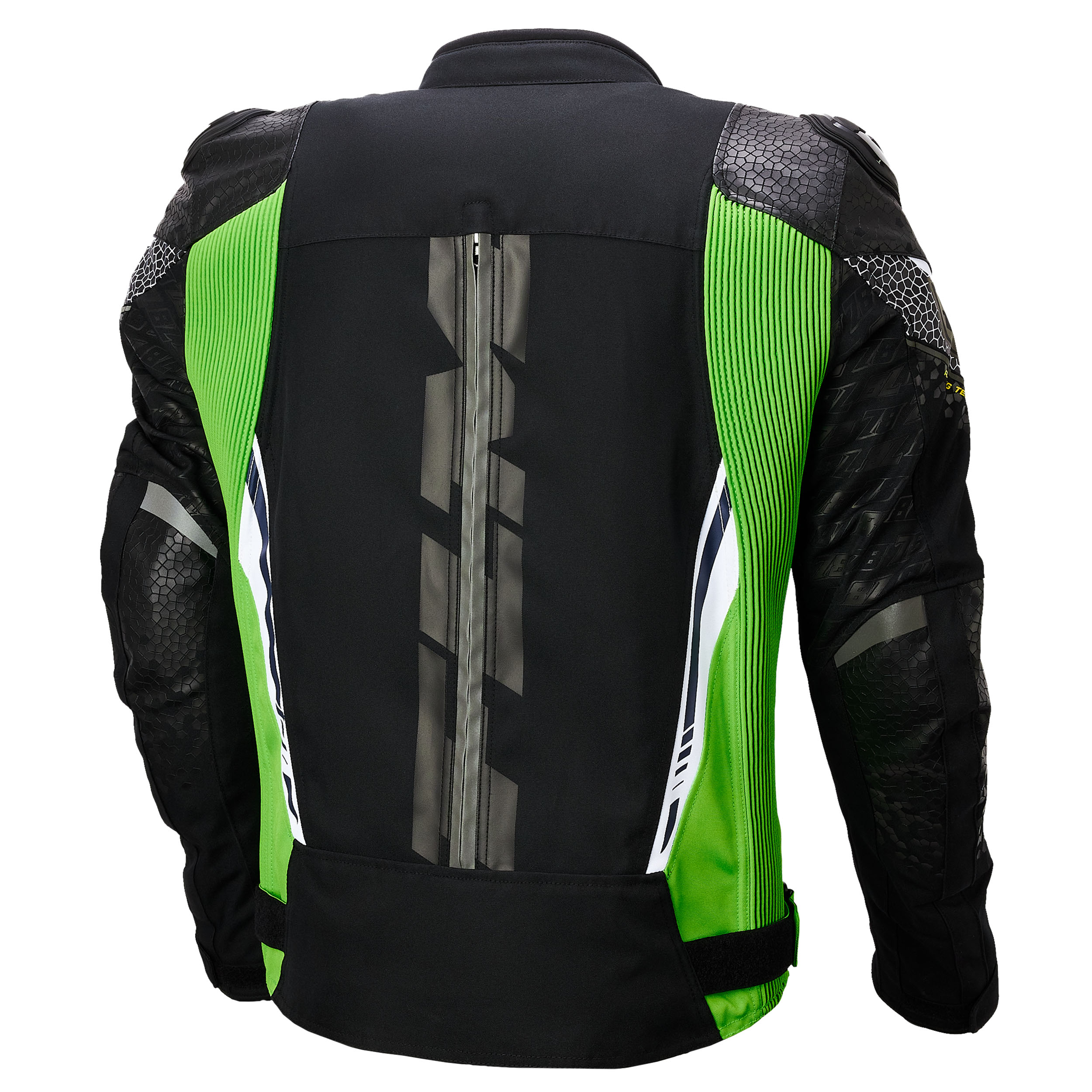 FLM-Octane Textiljacke 2 schwarz/grün L-0000827999073010