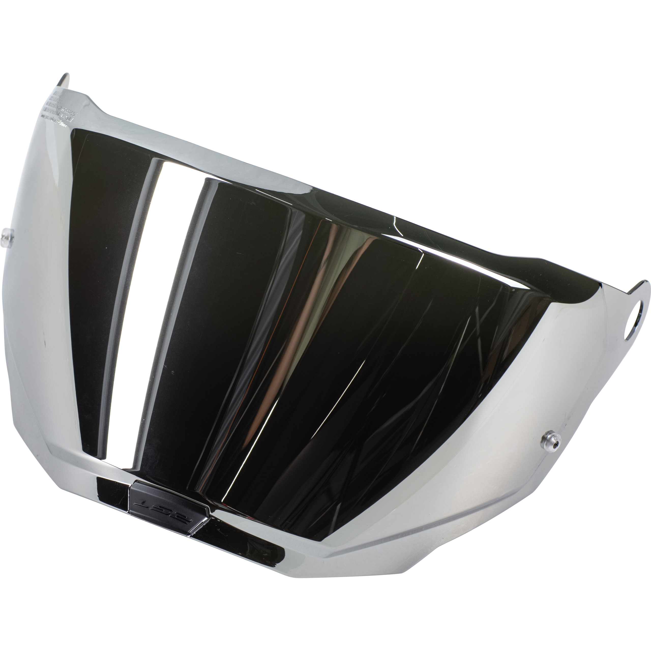 LS2 visor MX701 Pinlock prepared silver mirrored