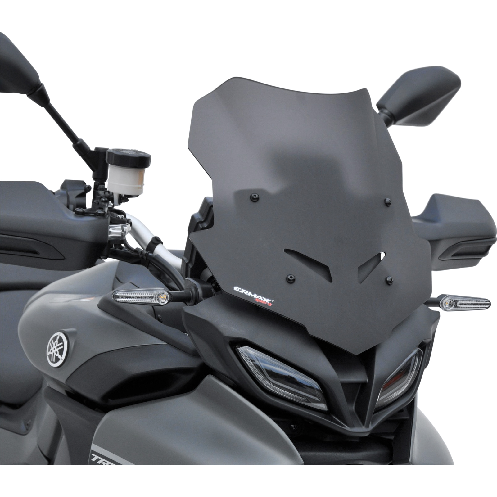 Ermax Scheibe Sport schwarz für Yamaha Tracer 9 /GT 2021- - Motorradteile & Ersatzteile - Verkleidungen & Abdeckungen