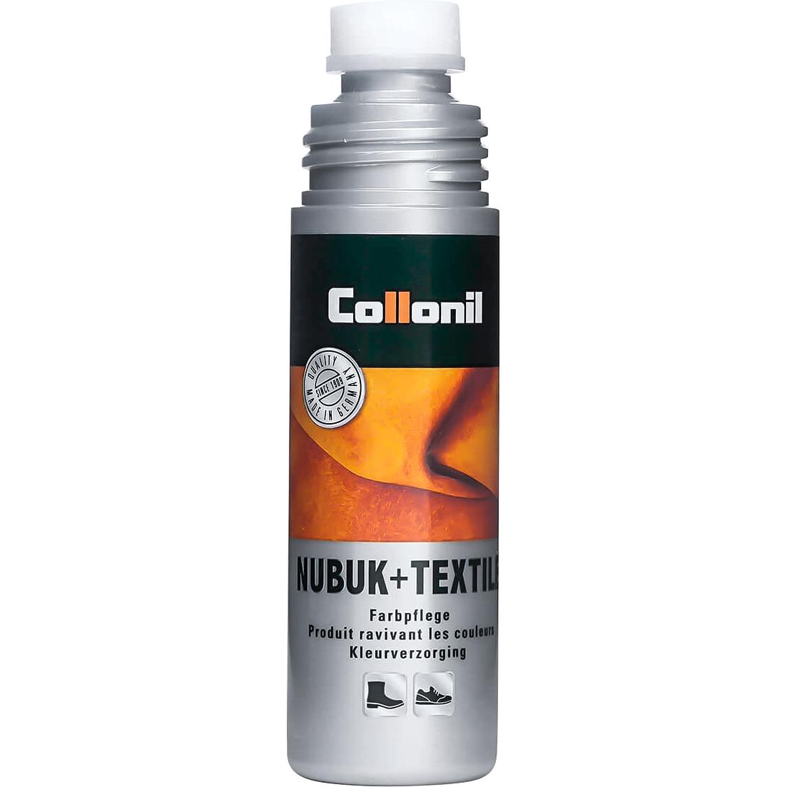 Collonil-Farbpflege für Nubukleder und Textil schwarz 100ml-3301401247000000