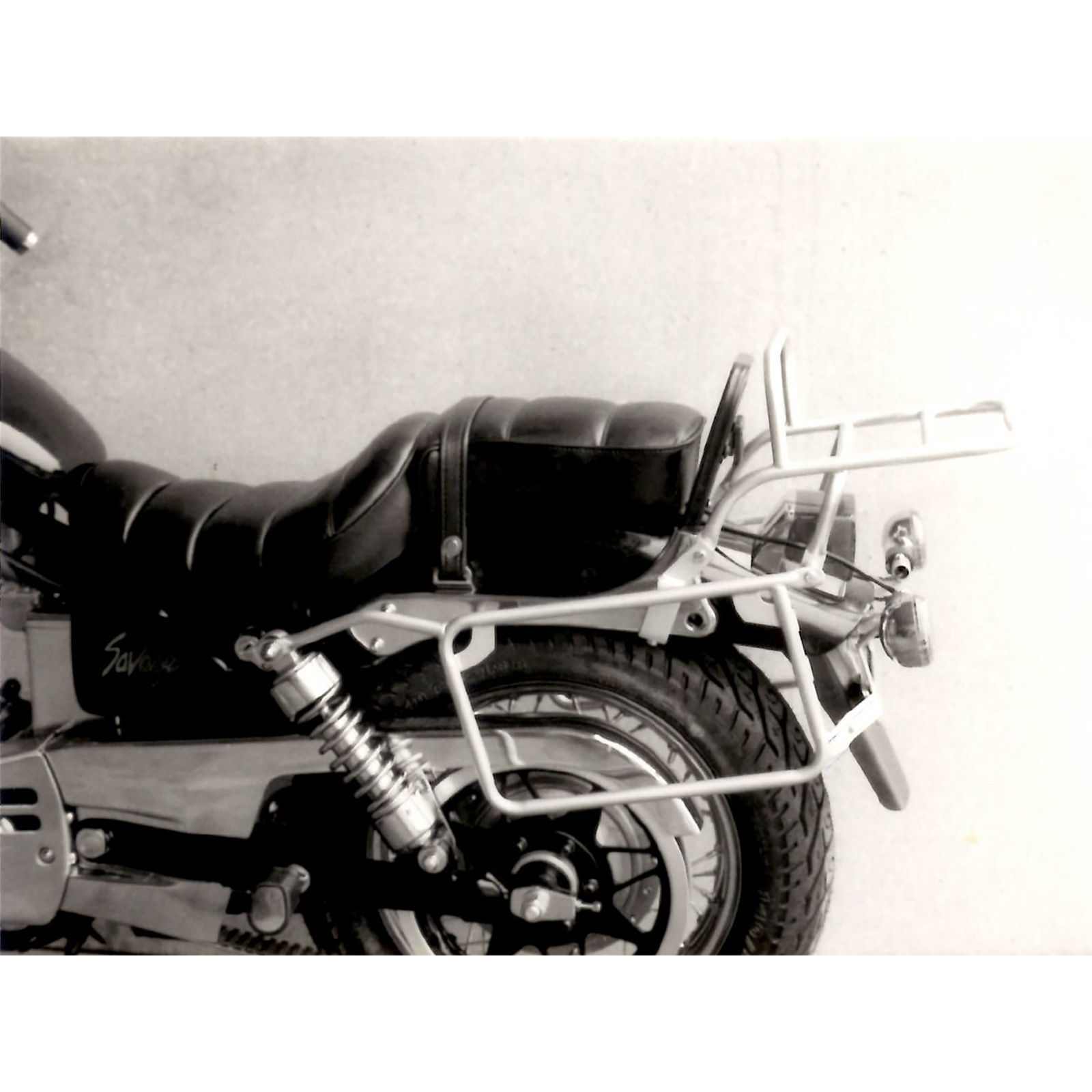 Hepco & Becker Komplett-Kofferträger chrom für LS 650 Savage 1986-1996 - Motorradzubehör - Motorradgepäck