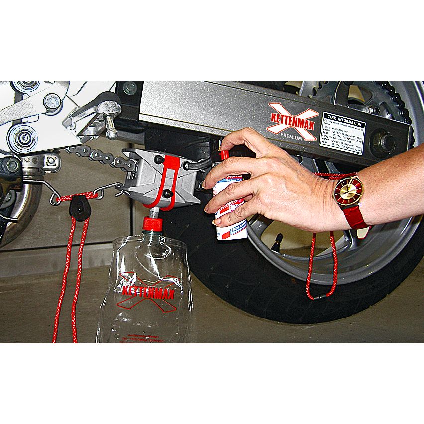 Kettenmax-Premium Ketten-Pflegewerkzeug mit S100 Kettenreiniger/-spray-5735951145001263