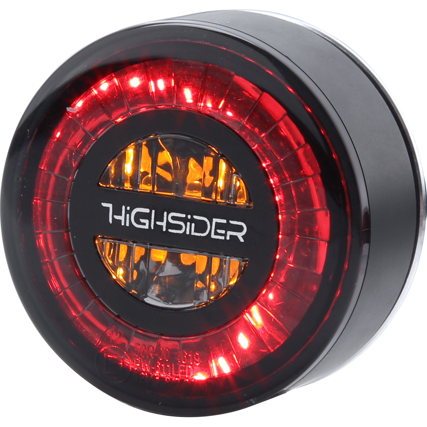 Highsider-LED Alu Rücklicht/Blinkerpaar Rocket M8 Ø45mm-5710971029001480