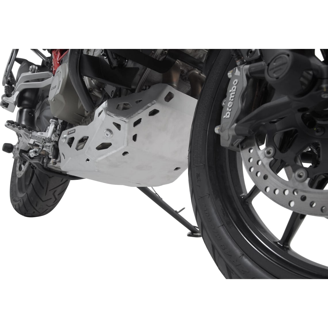 SW-MOTECH Motorschutz Alu silber MSS.22.822.10000/S für Ducati Multist - Motorradteile & Ersatzteile - Anbauteile