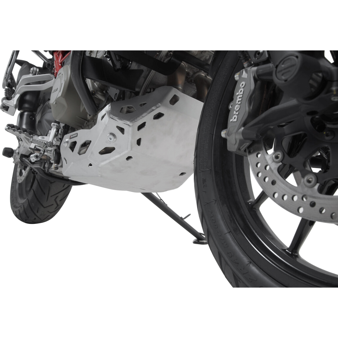 SW-MOTECH Motorschutz Alu silber MSS.22.822.10000/S für Ducati Multist - Motorradteile & Ersatzteile - Anbauteile