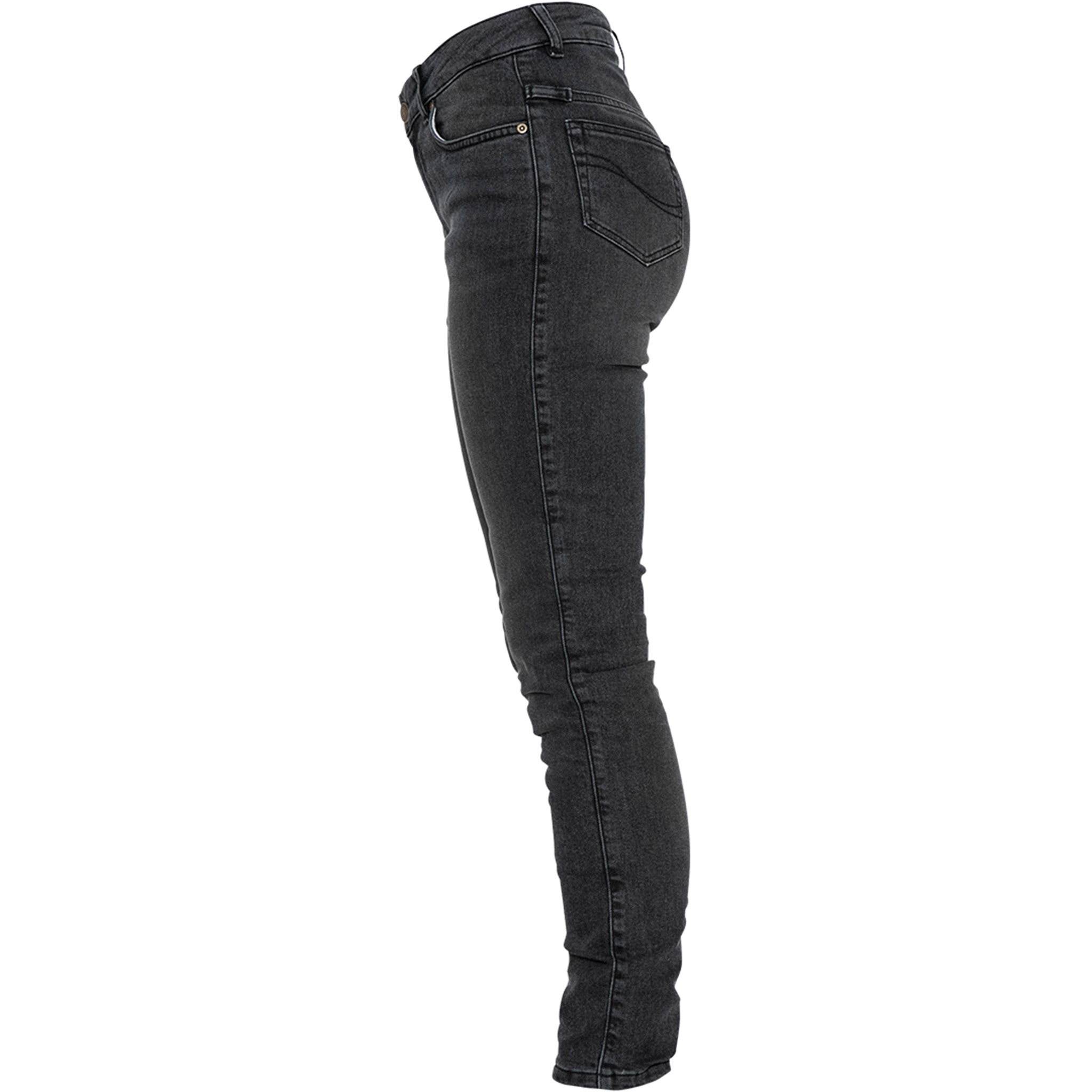 John Doe-Jane High Mono Damen Jeanshose black raw 27/32-2111501999007235
