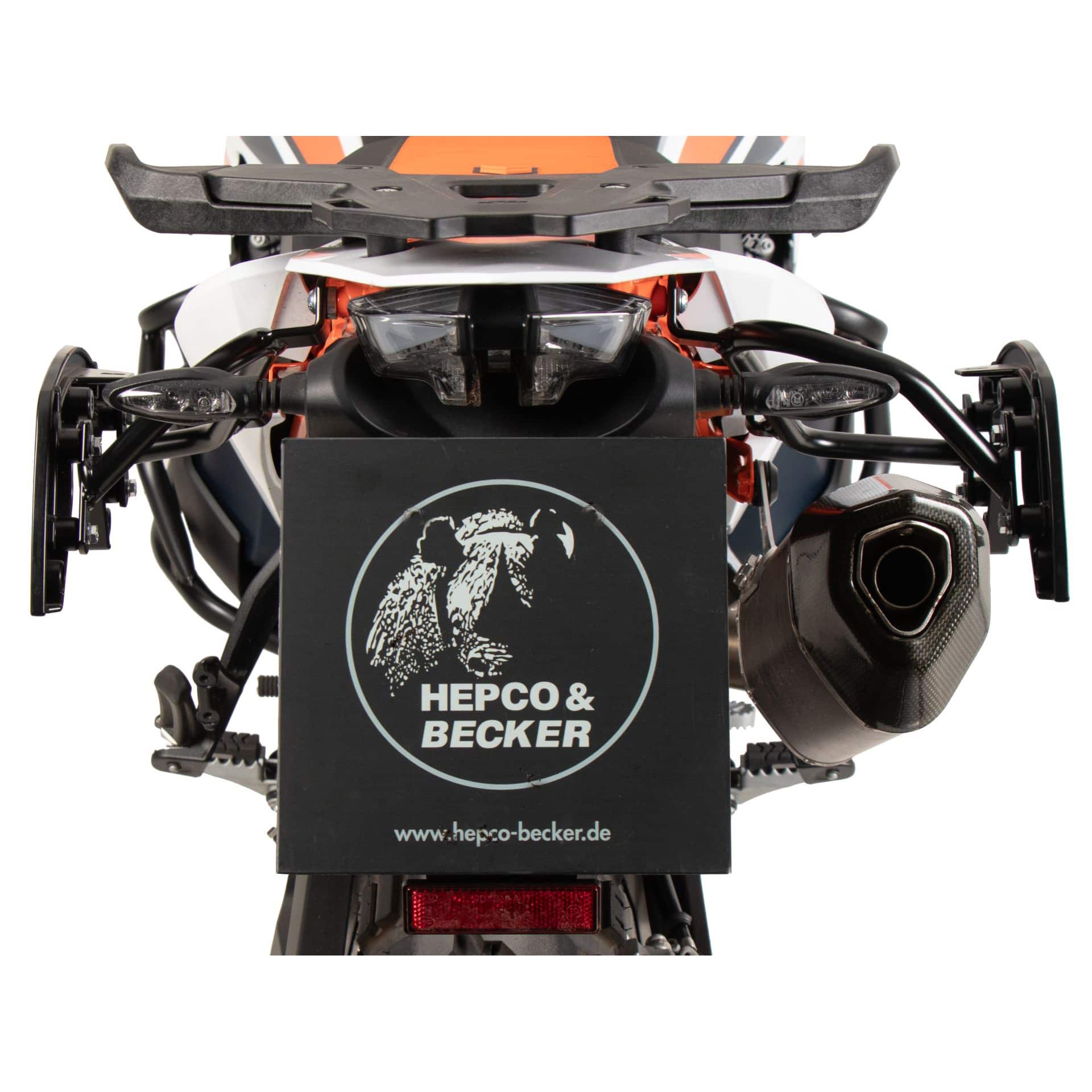 Hepco & Becker Seitentaschenhalter C-Bow schwarz für KTM 890 Adventure /R/R - Motorradzubehör - Motorradgepäck