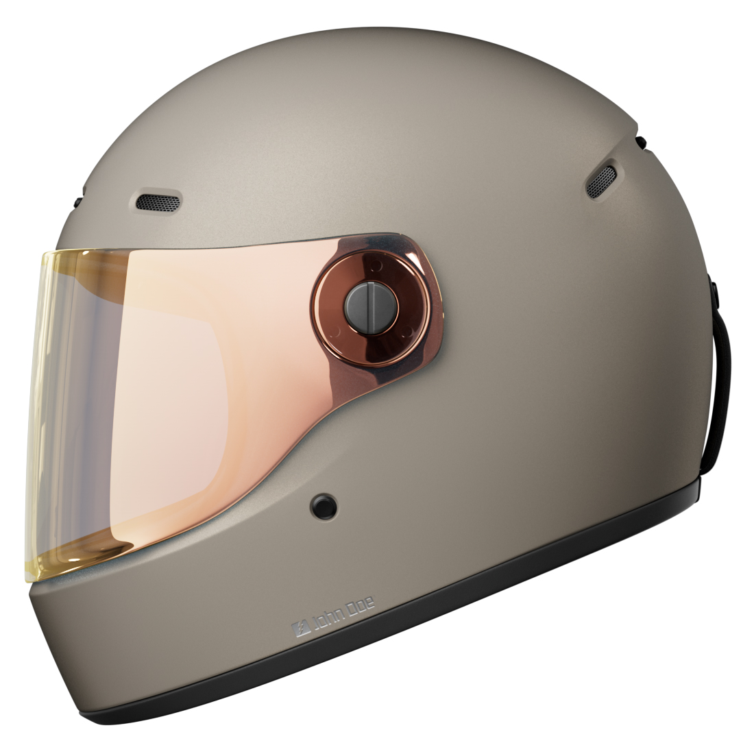 John Doe-JD/ONE Helmet Frozen Titanium M-0001332999031009