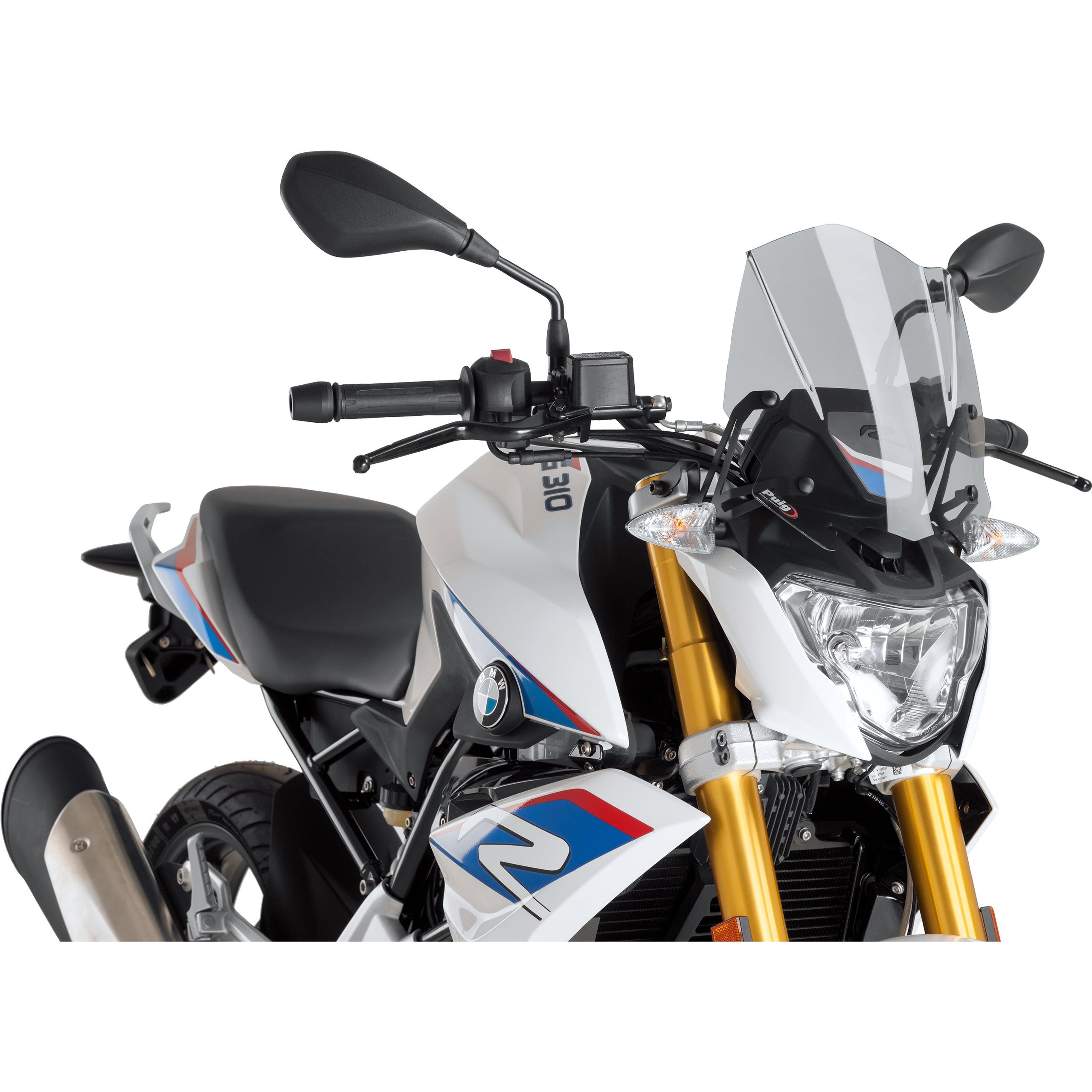Puig Windschutzscheibe NG Sport getönt für BMW G 310 R - Motorradteile & Ersatzteile - Anbauteile