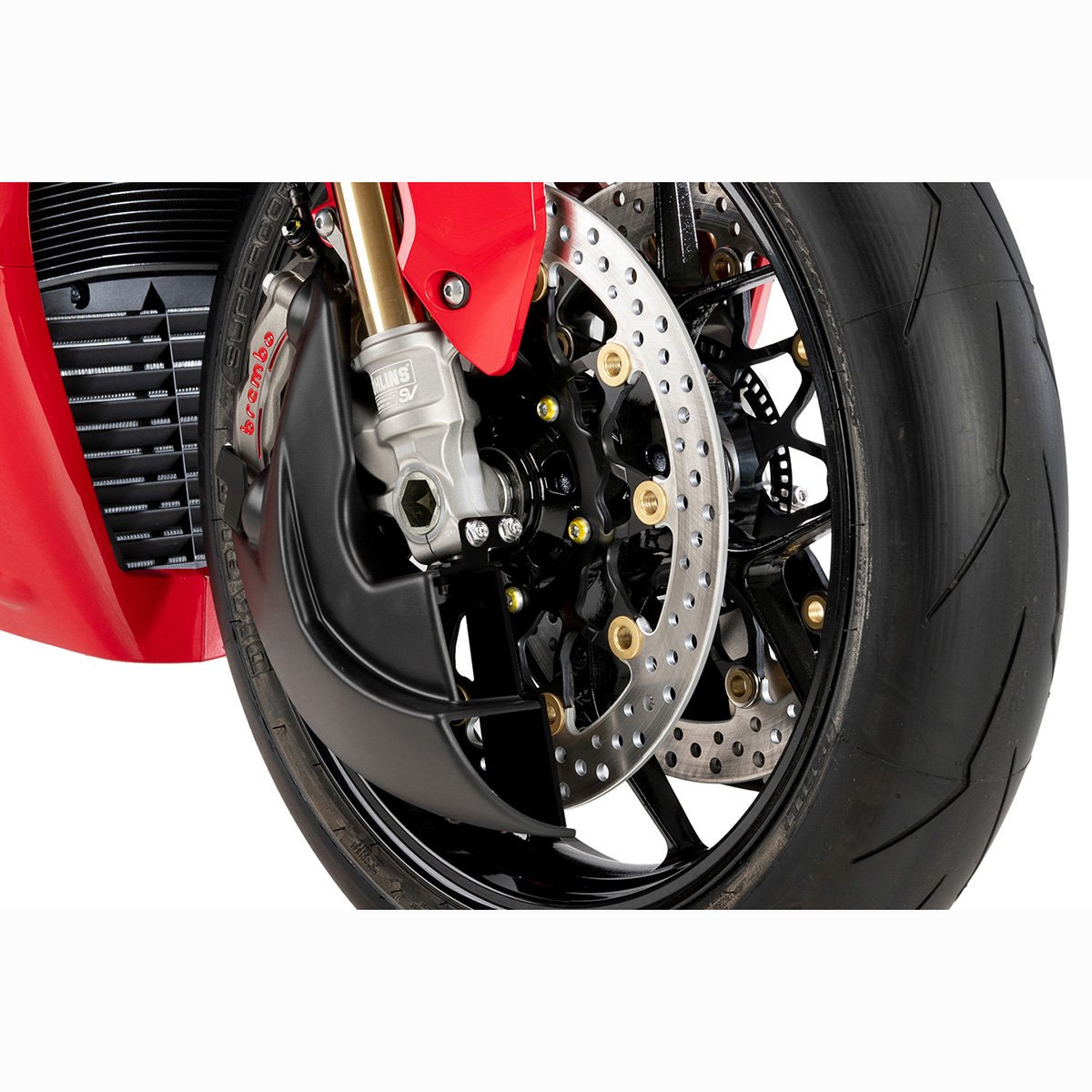 Puig Bremsenkühler vorne mattschwarz für CBR 1000 RR-R /SP 2020- - Motorradteile & Ersatzteile - Bremsen