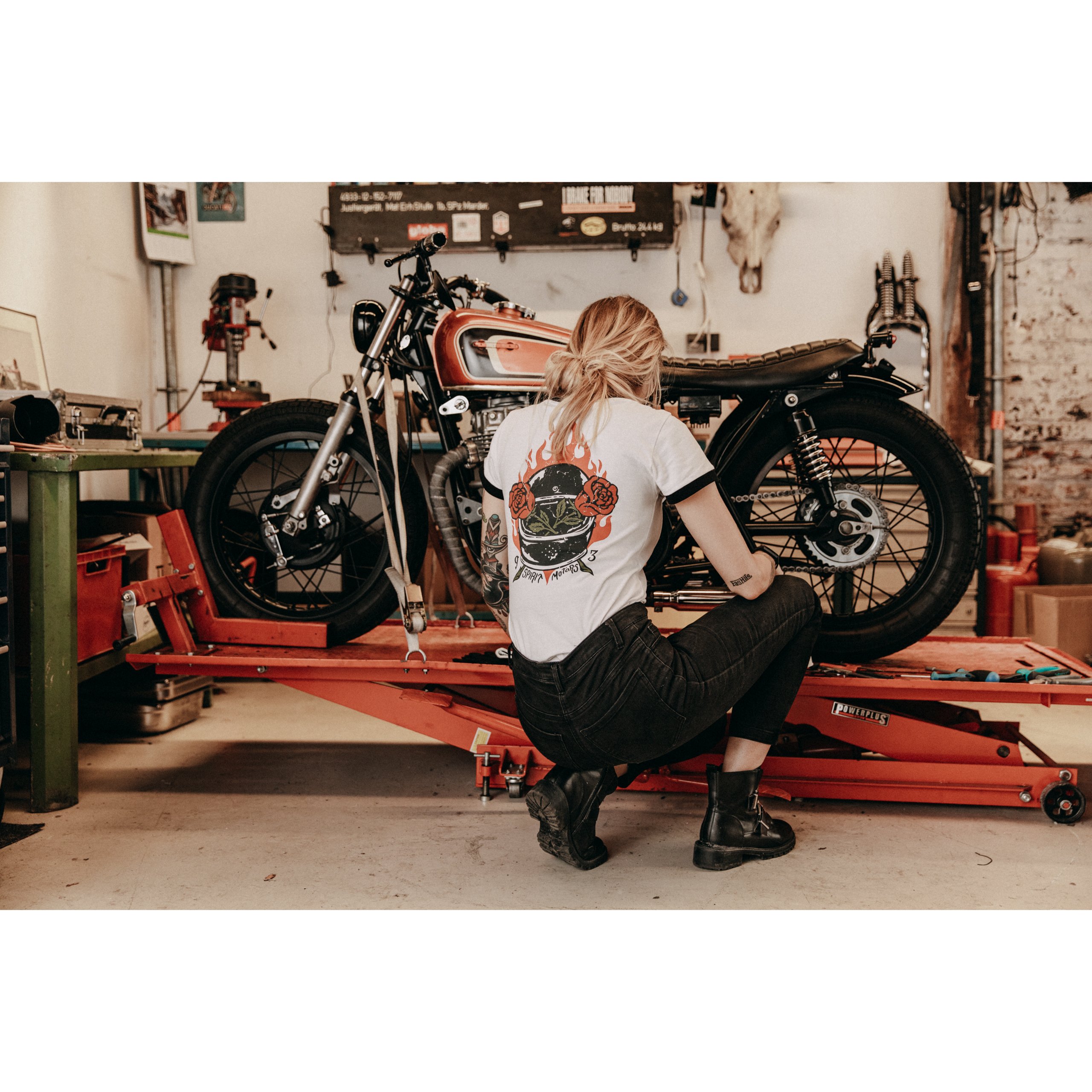 Spirit Motors-Humble Ellie Damen T-Shirt-8020481999004109