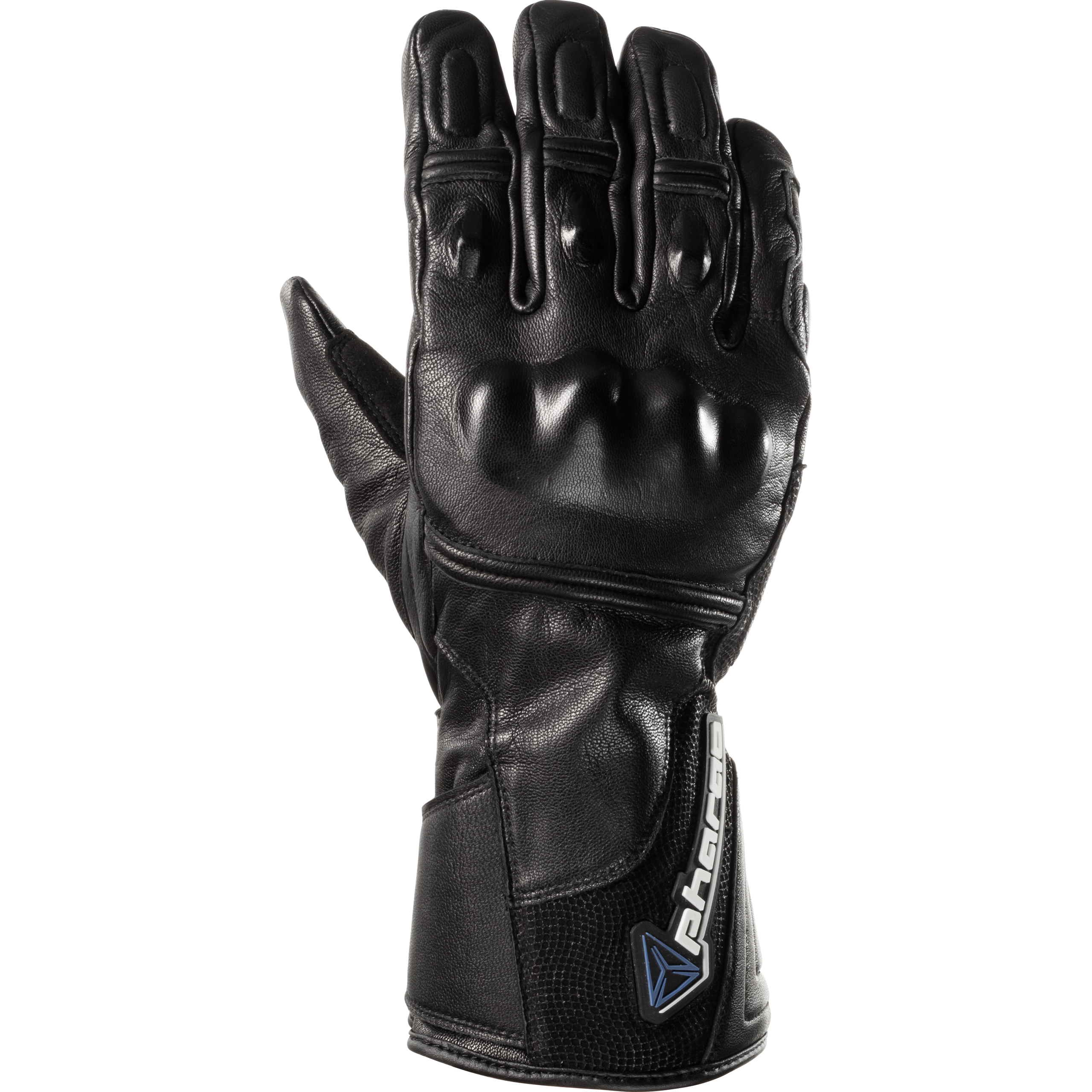 Pharao Delta WP Lederhandschuh lang schwarz 8 - Motorradbekleidung - Motorradhandschuhe
