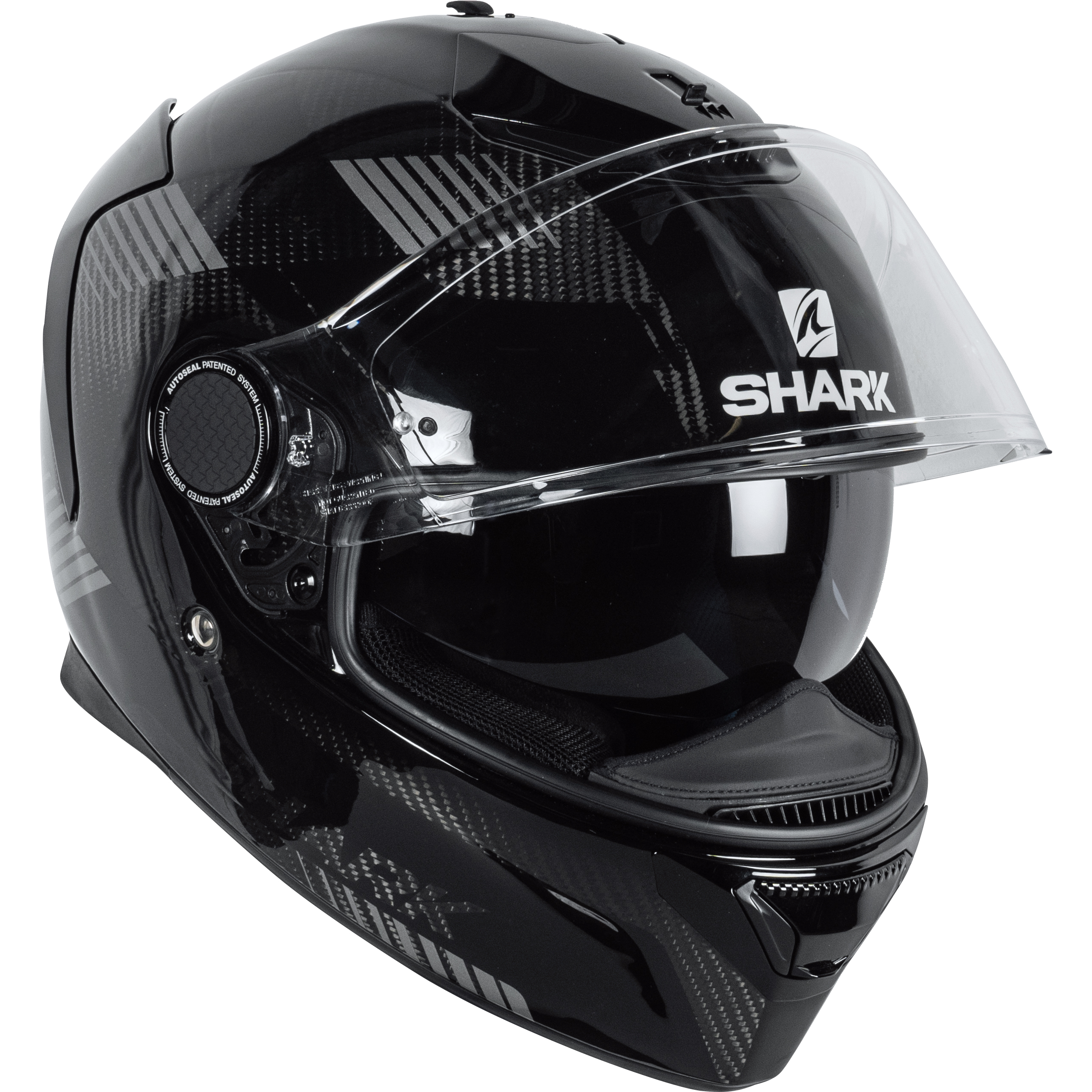 Shark helmets-Spartan Carbon Strad POLO Edition silber M-4602981999053009