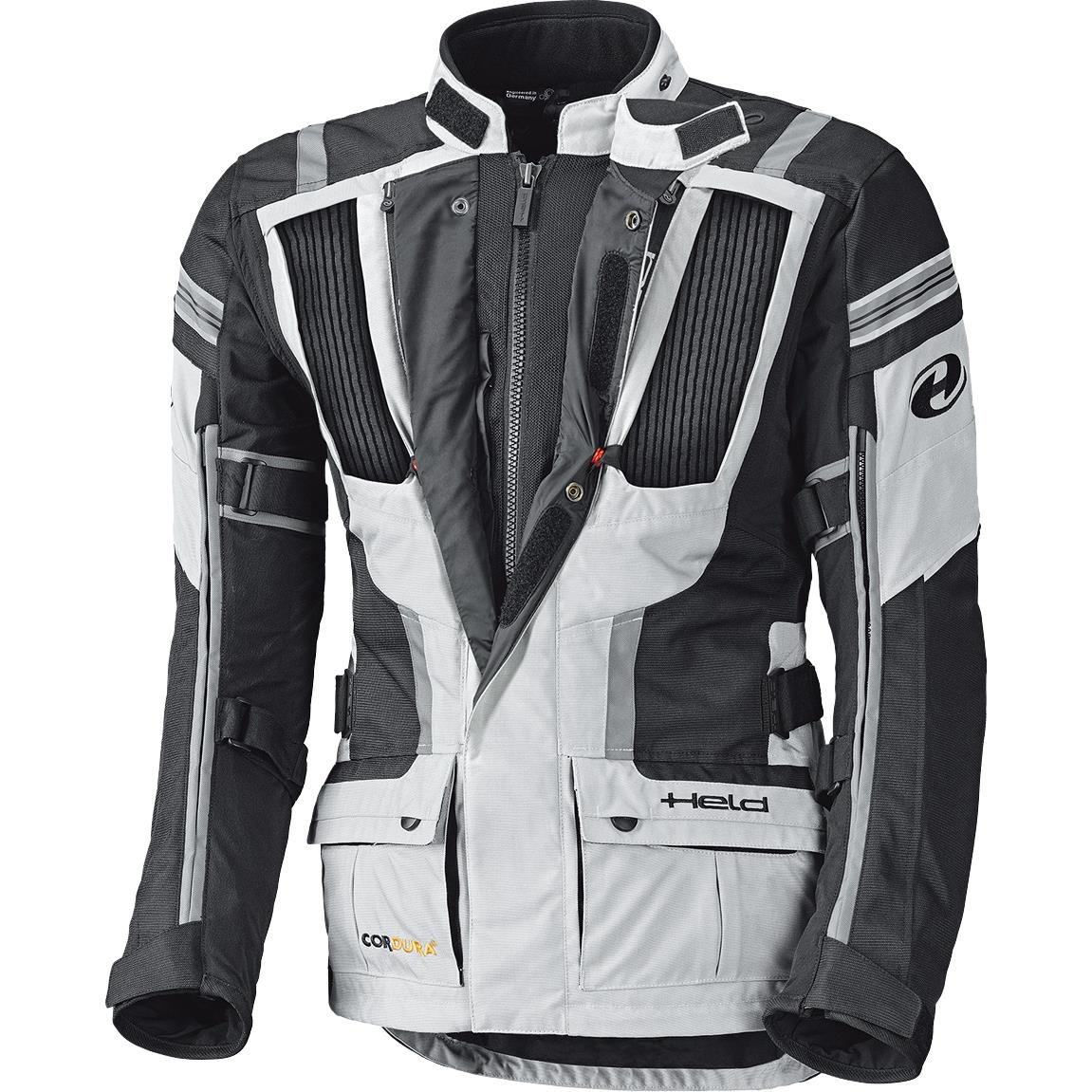 Held-Hakuna II Adventurejacke grau/schwarz XL-2011881999007011