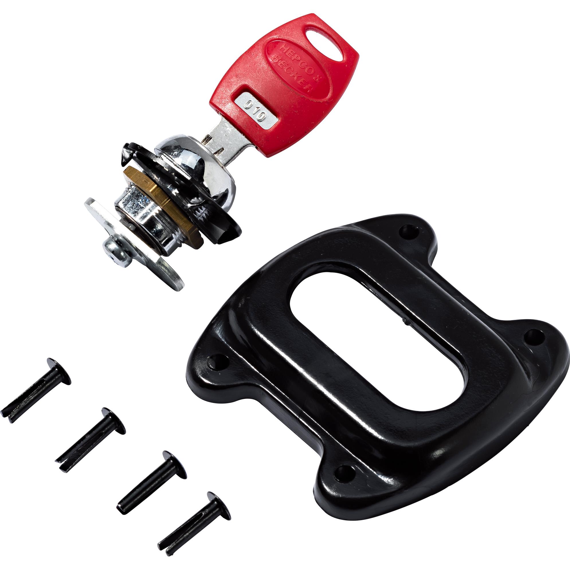 Hepco & Becker-Schloßsatz für Deckel einer Ledertasche-5689511