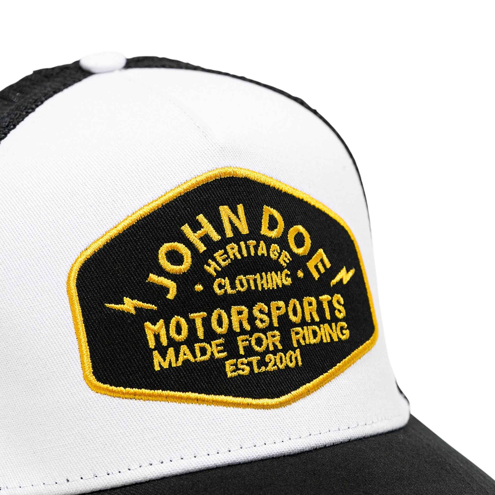 John Doe-JDM Heritage Cap schwarz/weiß-0000466999031