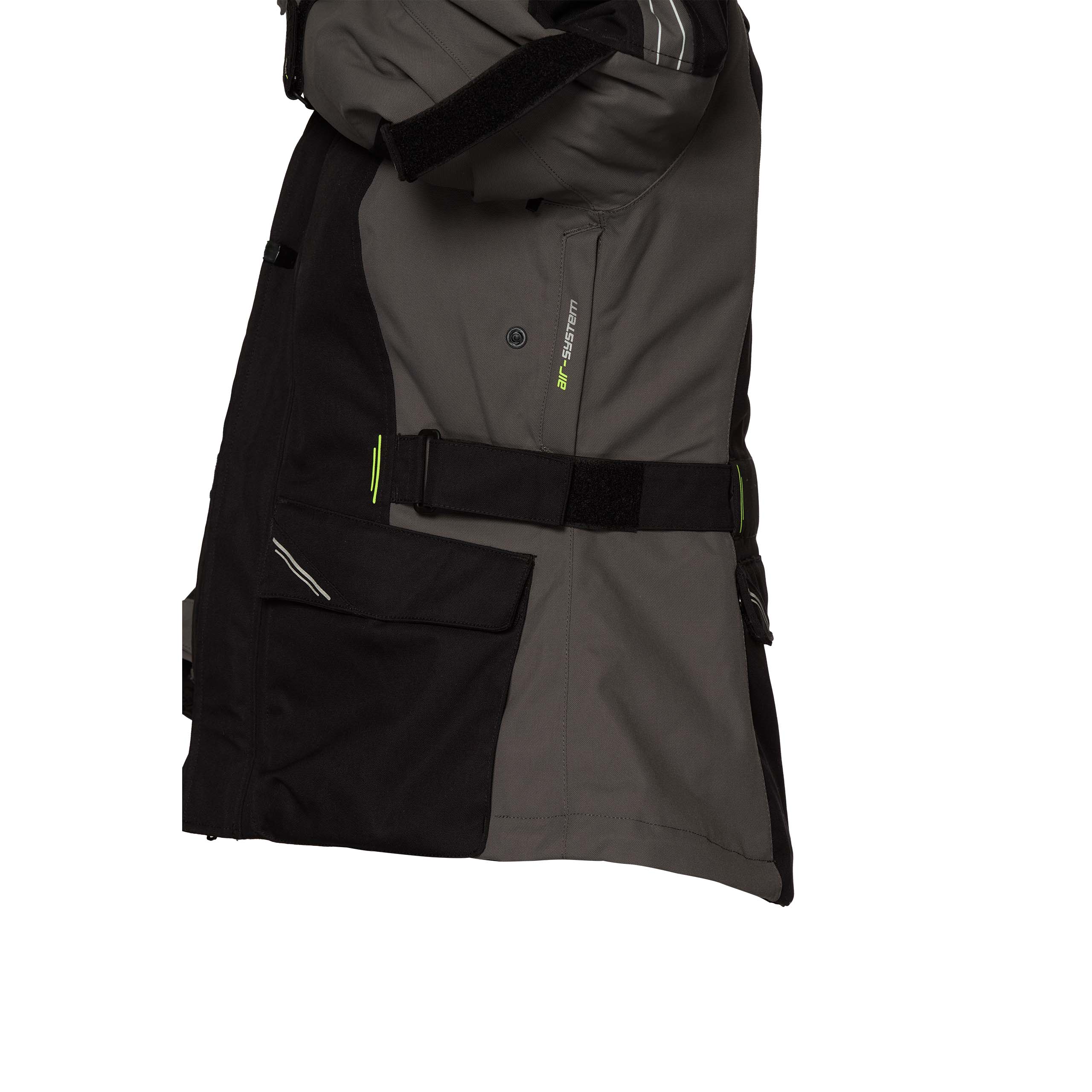 IXS-Laminat-ST-Plus Damen Textiljacke schwarz/grau M-2016491999007109