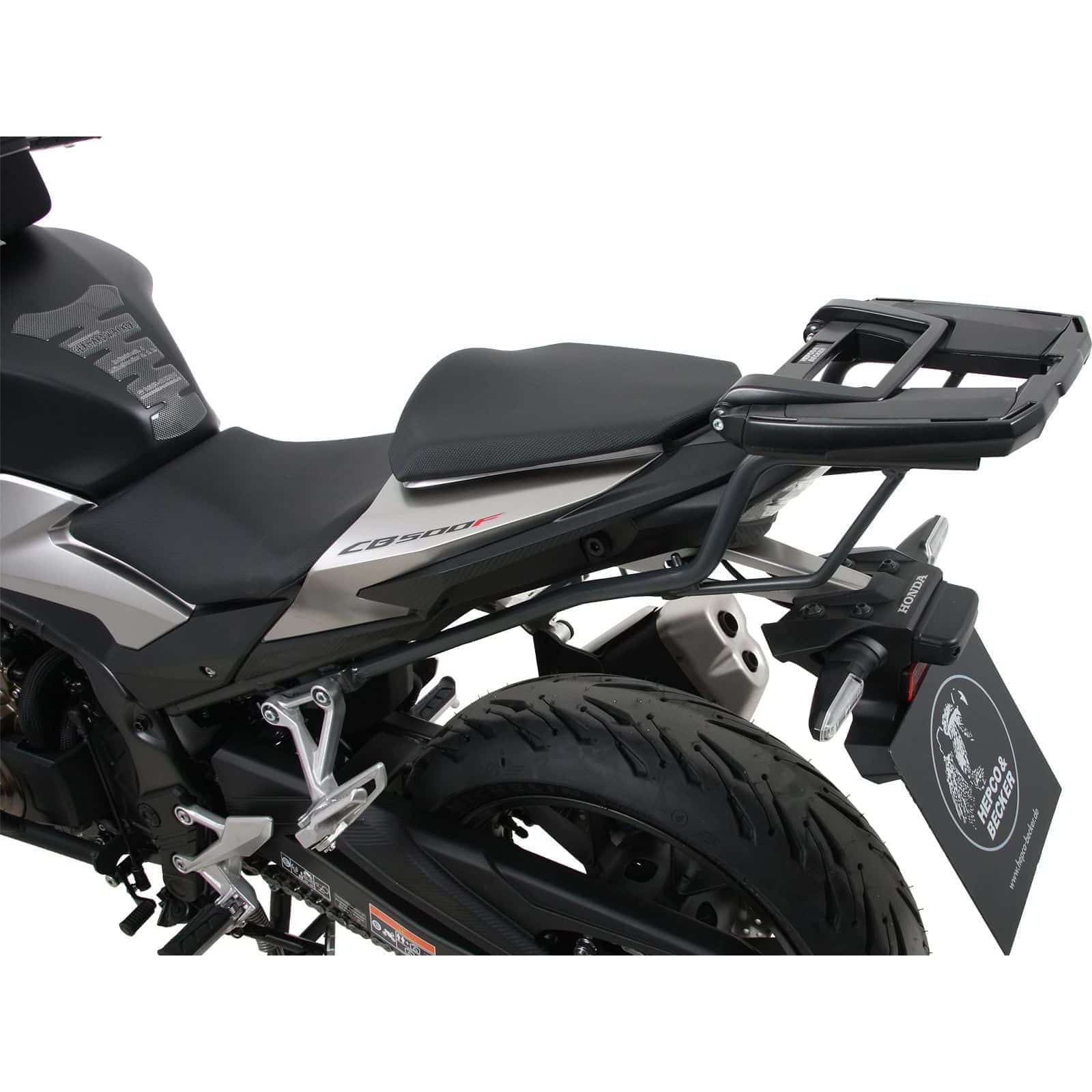 Hepco & Becker Gepäckträger Easyrack anthrazit für Honda CBR 500 R 2024- - Motorradzubehör - Motorradgepäck