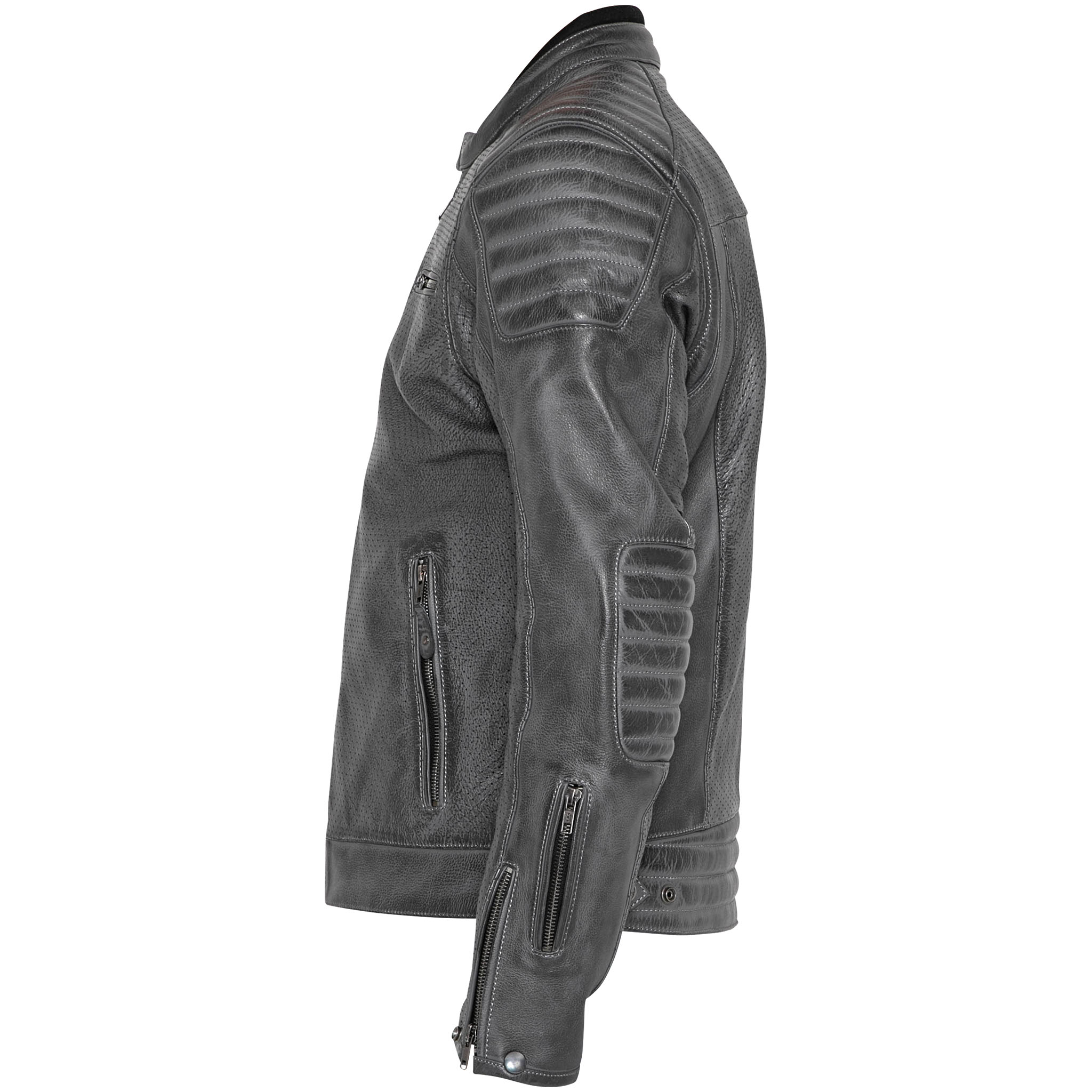 John Doe-Storm Lederjacke grau XL-1000181999007011