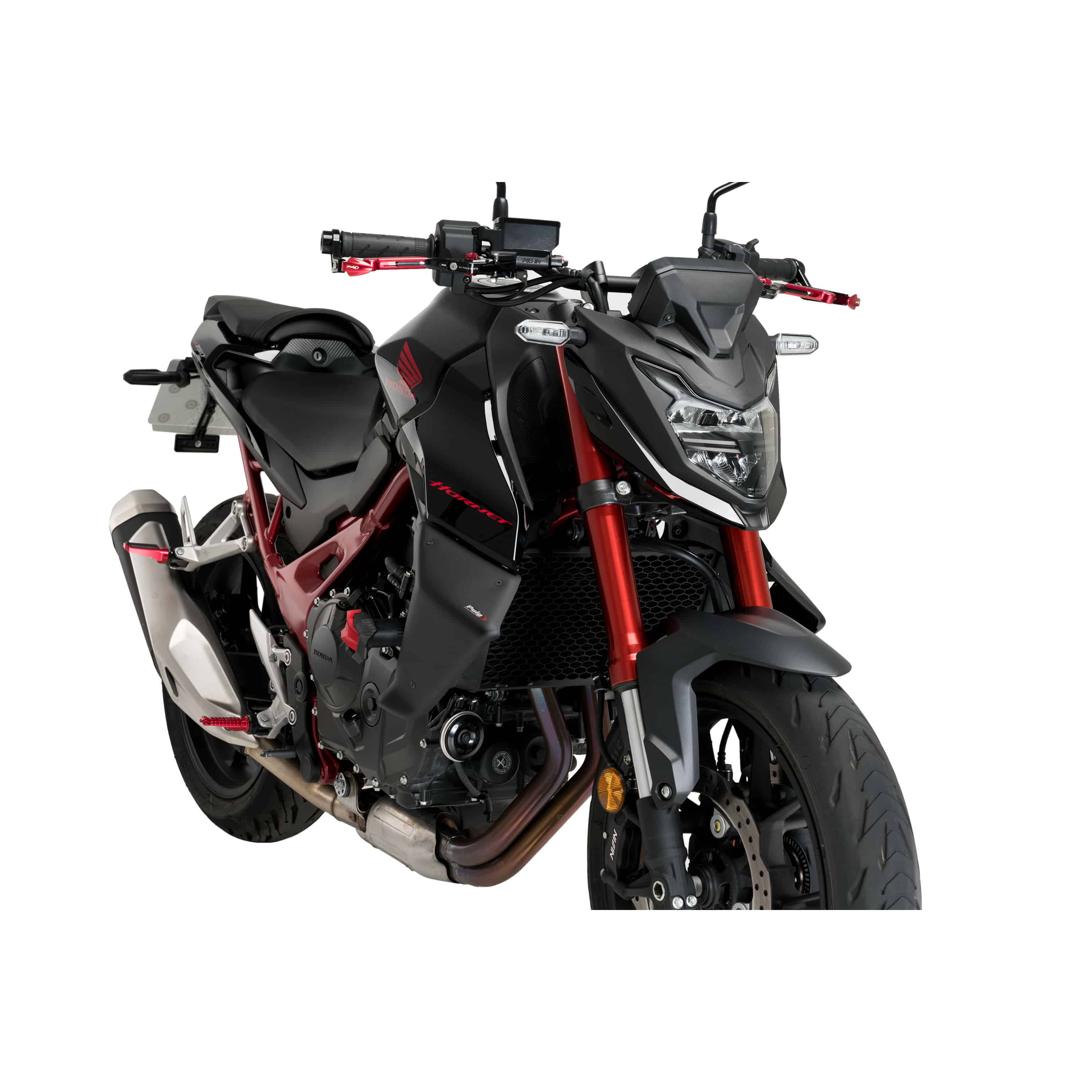 Puig Winglets Side mattschwarz für Honda CB 750 Hornet 2023-2024 - Motorradteile & Ersatzteile - Verkleidungen & Abdeckungen