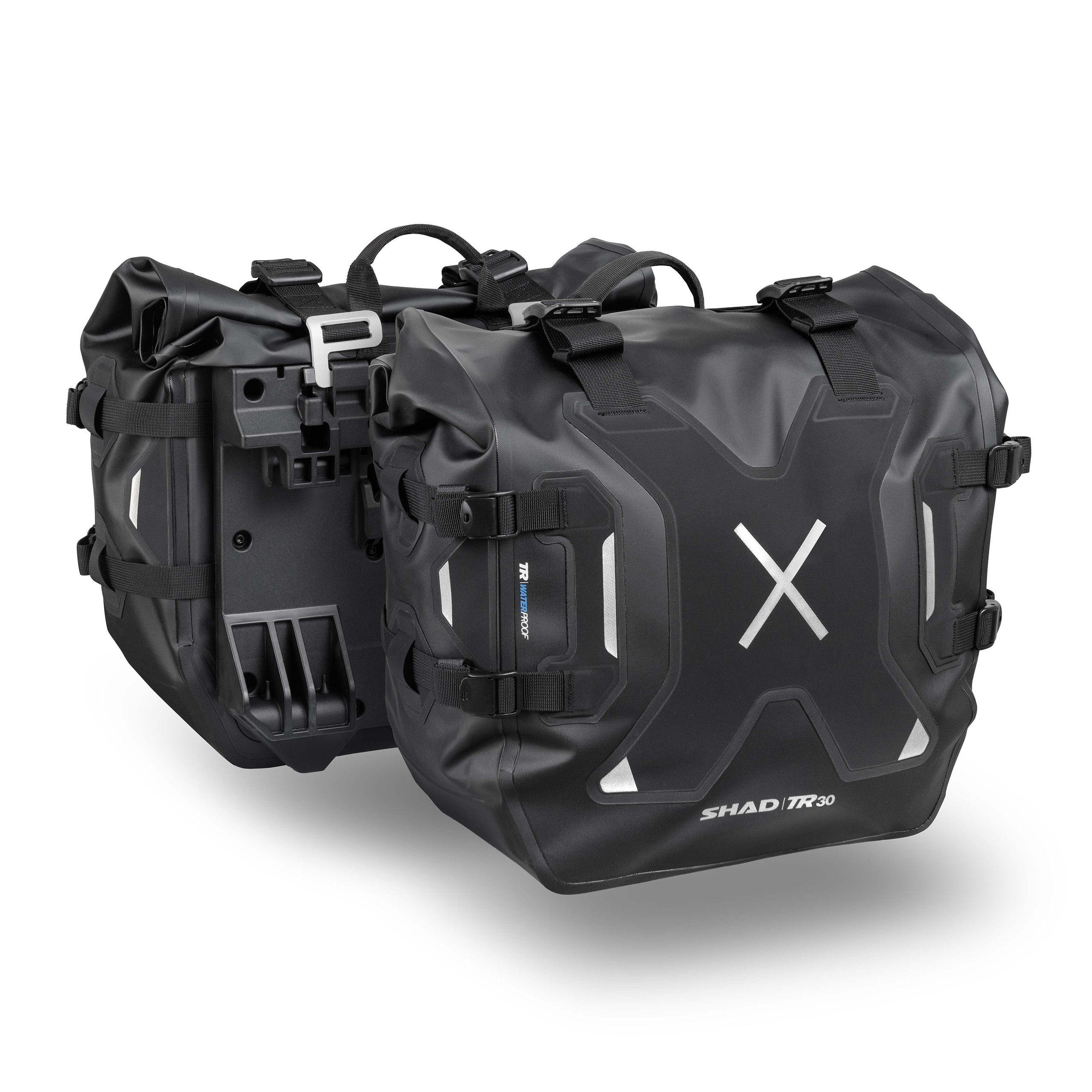 Shad 3P/4P Softtaschenpaar Terra TR30 wasserdicht 60 Liter - Motorradzubehör - Motorradgepäck