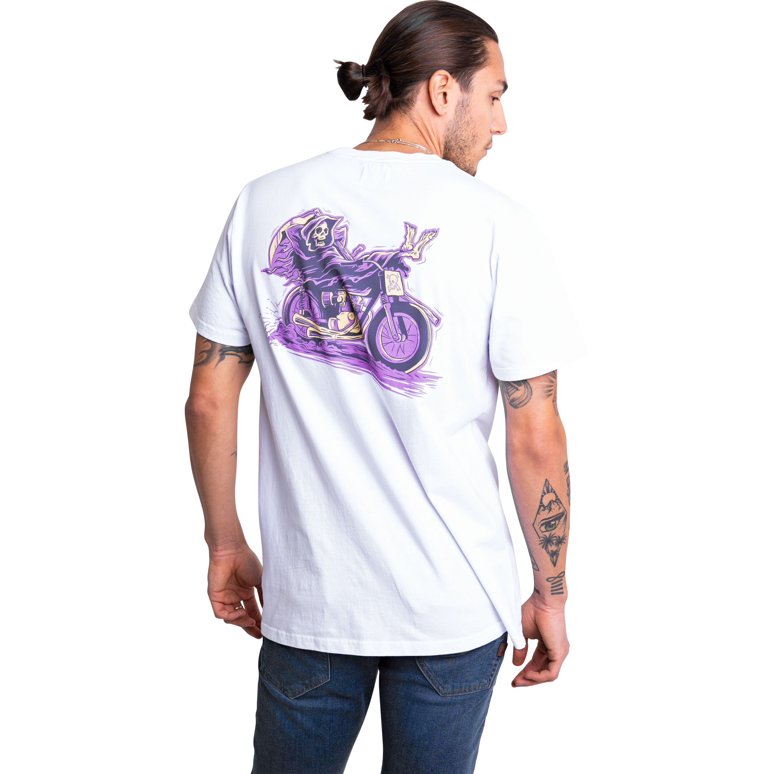 John Doe-T-Shirt Ghost Rider weiß-8021241999004