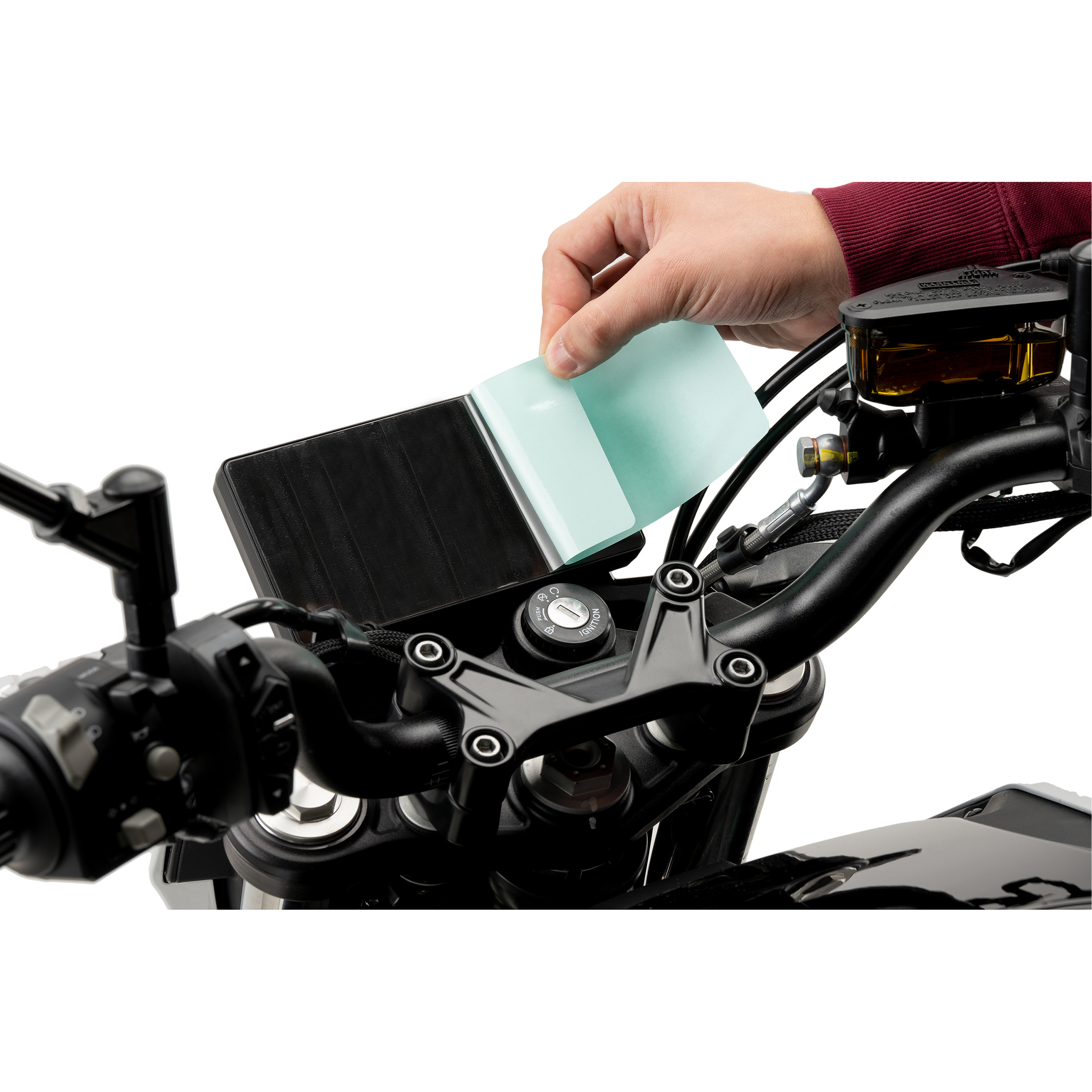 Puig Cockpitschutzfolie 21734W für CF Moto 650 NK 2021-2024 - Motorradteile & Ersatzteile - Verkleidungen & Abdeckungen