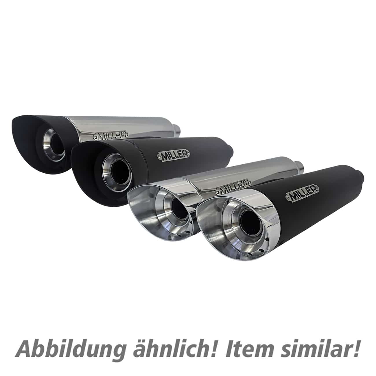 Miller Exhaust-Auspuff SlashCut poliert für Indian Chief Vintage 2025--0000540003000455