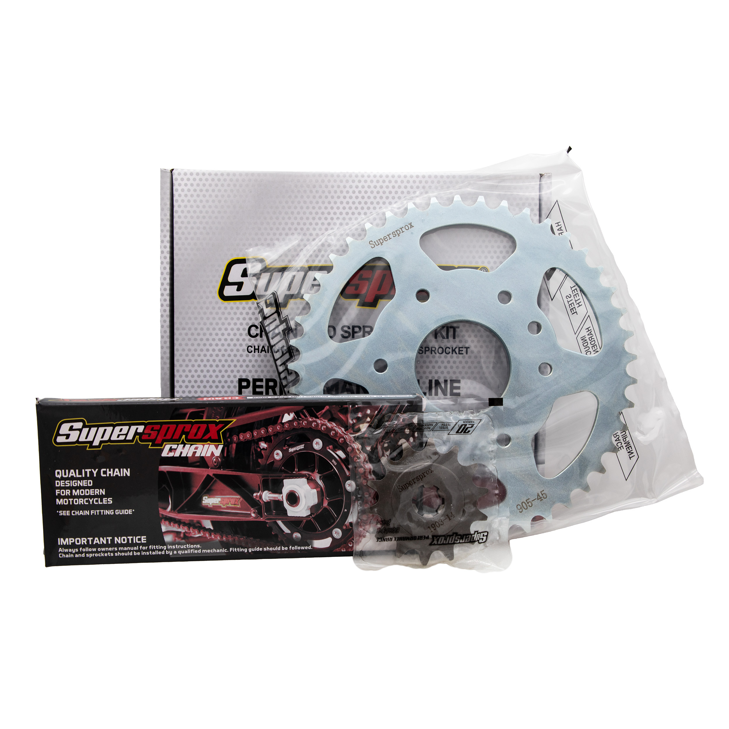 Supersprox-Kettenkit Performance H520, 14/45/118 für Duke/RC 125 14-23-0001055265000017