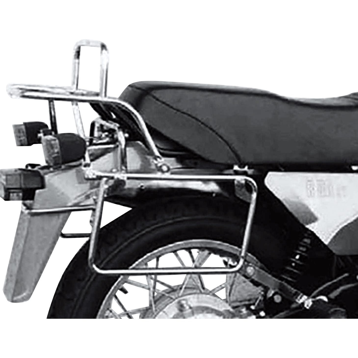 Hepco & Becker Komplett-Kofferträger schwarz für BMW R 80 ST - Motorradzubehör - Motorradgepäck