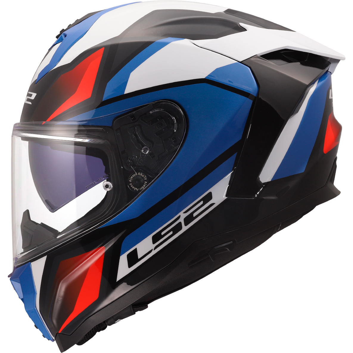 LS2-FF817 Challenger II Viper Rot/Weiß/Blau Dekor 3XL-4603991999056013