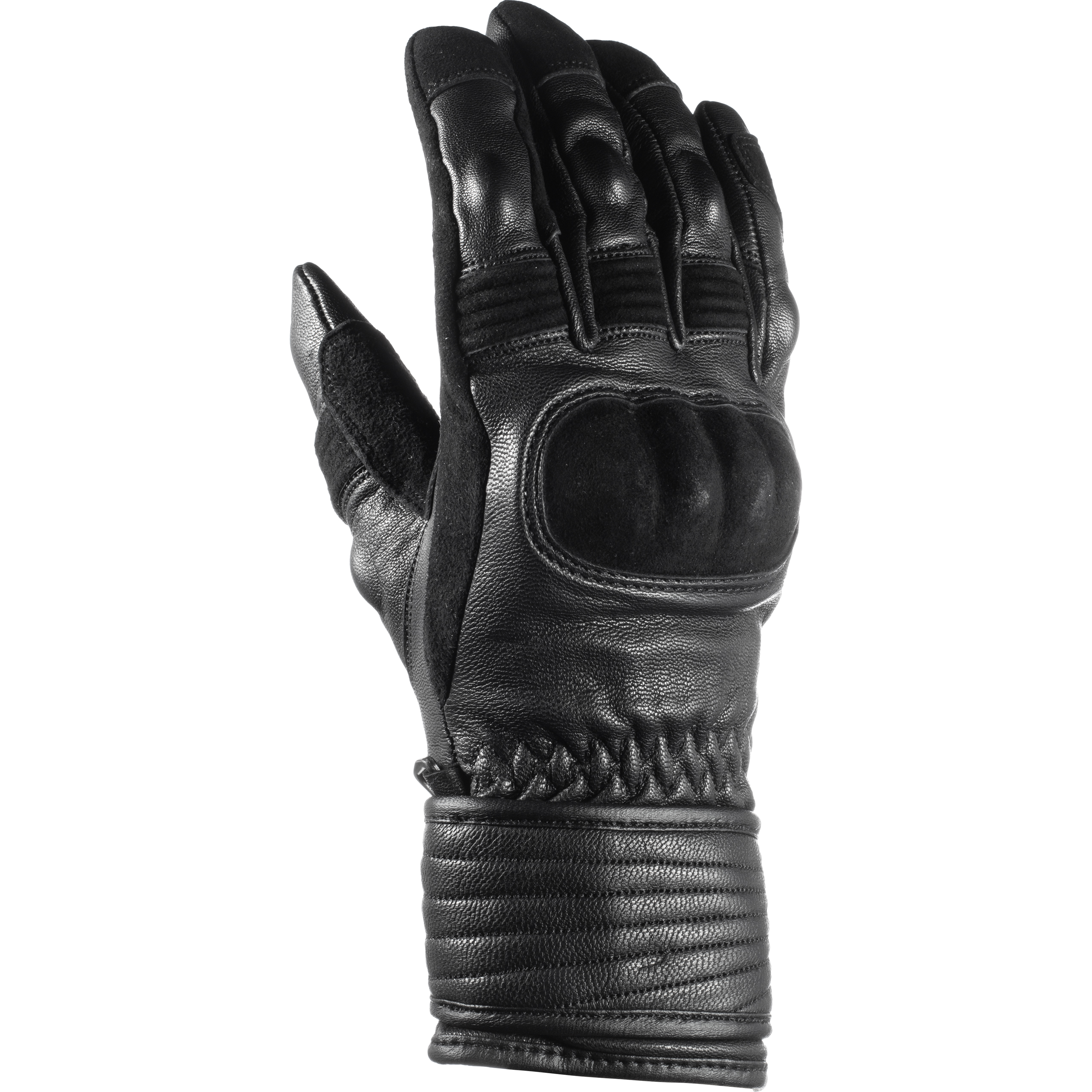 Spirit Motors Sandy Outlaw WP Damen Lederhandschuh lang schwarz 6 - Motorradbekleidung - Motorradhandschuhe