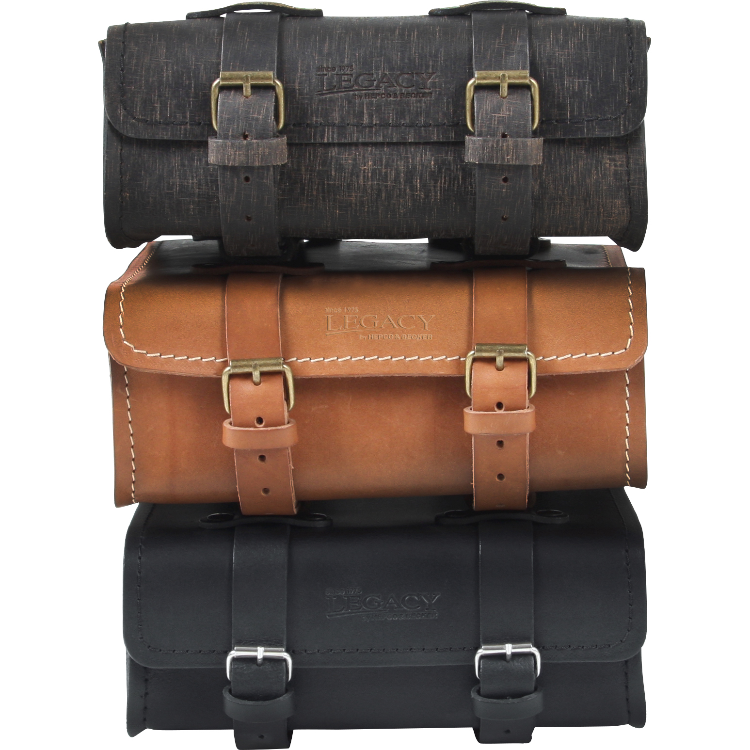 Hepco & Becker-Lederhecktasche Legacy 5 Liter-5735351212000352