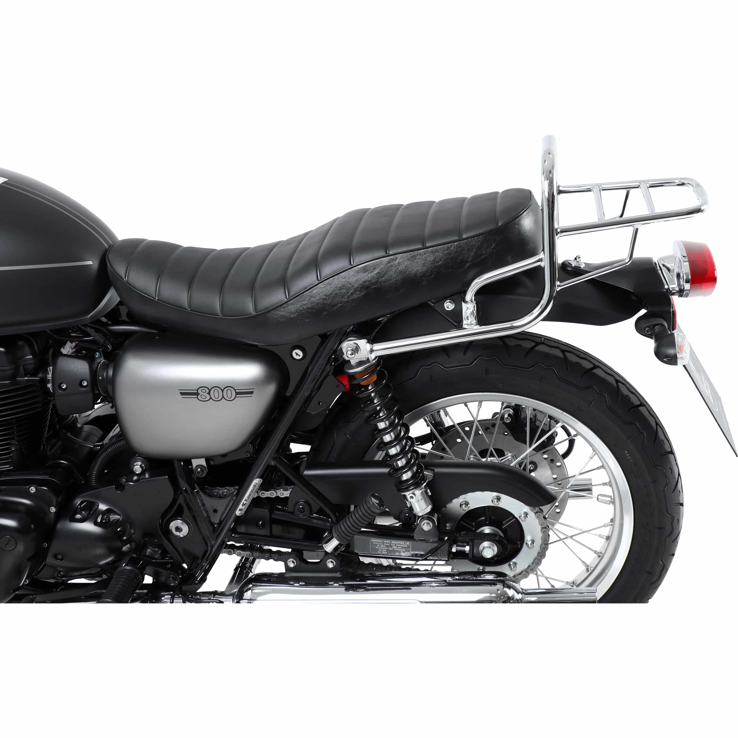 Hepco & Becker Rohrgepäckbrücke TC chrom für Kawasaki W 800 2019- - Motorradzubehör - Motorradgepäck