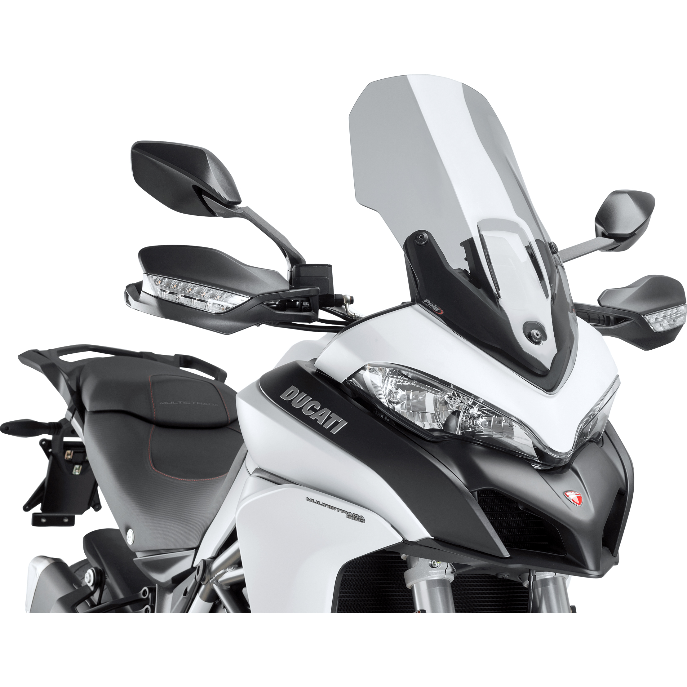 Puig Tourenscheibe getönt für Ducati Multistrada 950/1200/1260 - Motorradteile & Ersatzteile - Verkleidungen & Abdeckungen
