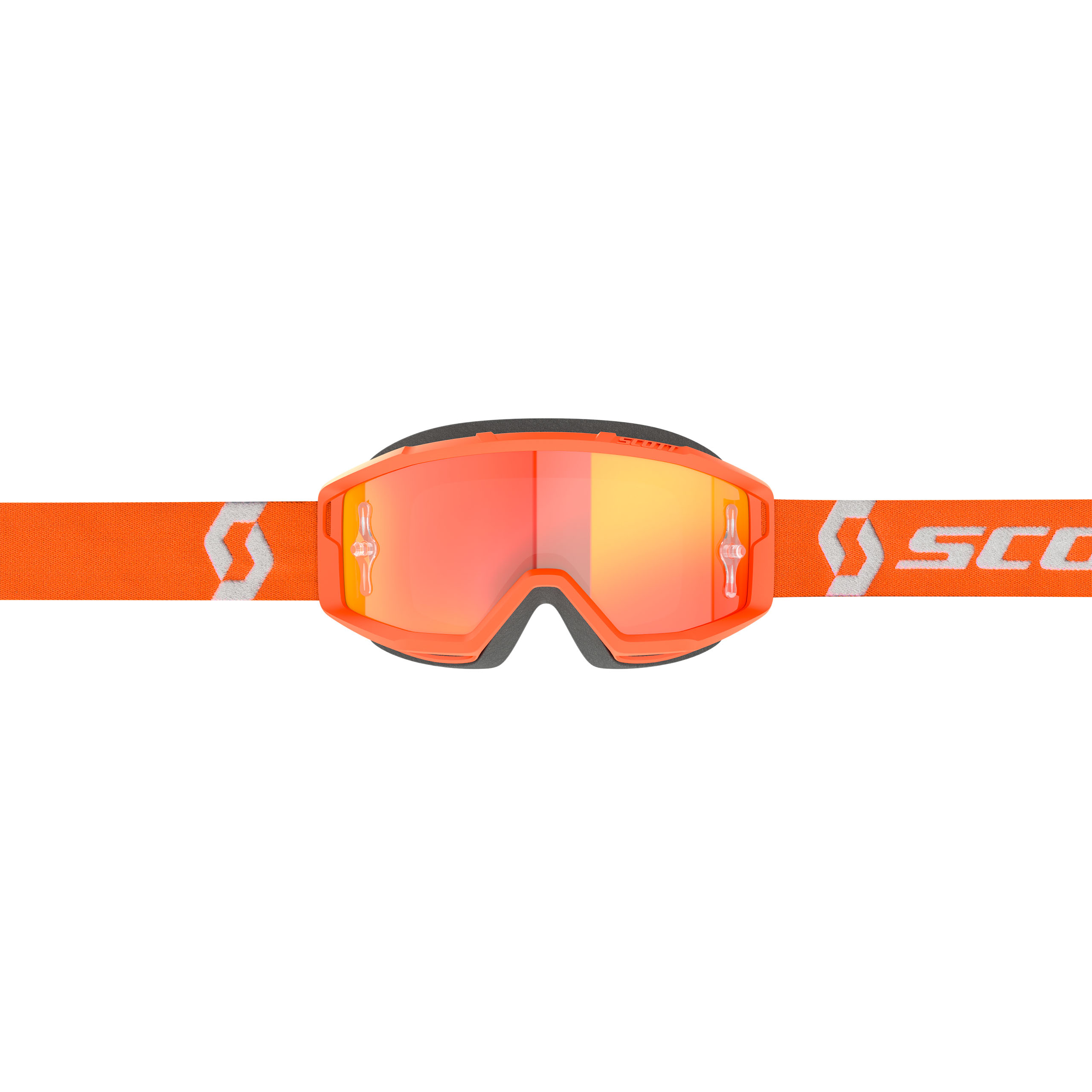 Scott-Primal Crossbrille orange/weiß/orange verchromt-4505101999188999
