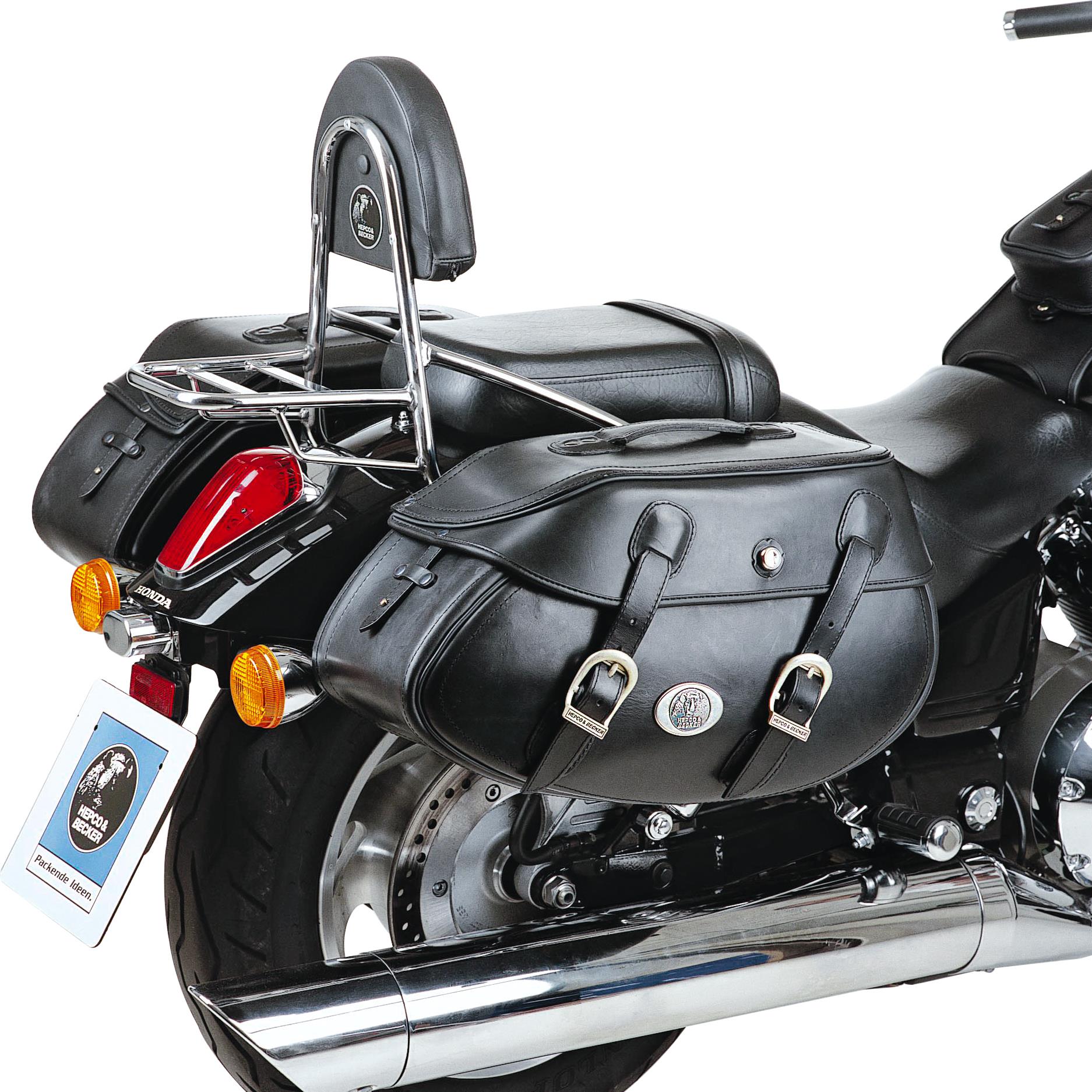 Hepco & Becker Sissybar mit Gepäckträger chrom für VL/C 800 Volusia/Intrude - Motorradteile & Ersatzteile - Anbauteile