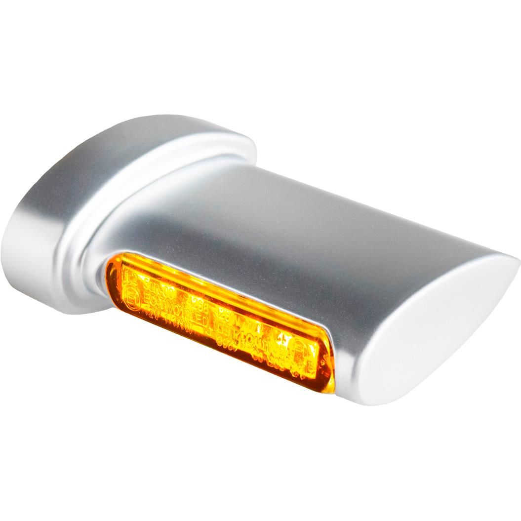 HeinzBikes LED Alu Blinkerpaar Winglets für Harley hinten seidenmatt - Motorradteile & Ersatzteile - Beleuchtung