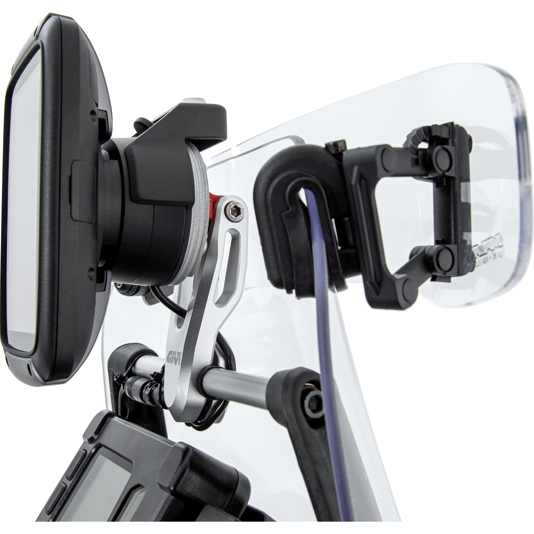 Givi-Navi-Adapter an S901/S902A STTR40SM für runde TomTom Docking-5730271181000263