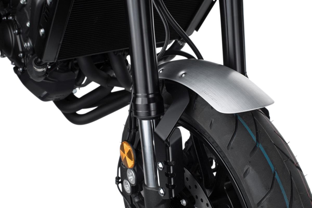 SW-MOTECH Aluminium Kotflügel vorne für XSR 900/MT-09/Tracer silber - Motorradteile & Ersatzteile - Verkleidungen & Abdeckungen
